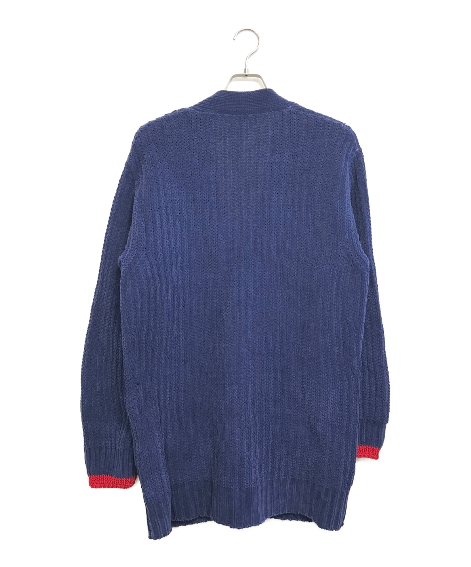 中古・古着通販】DIESEL (ディーゼル) ニットカーディガン ネイビー 