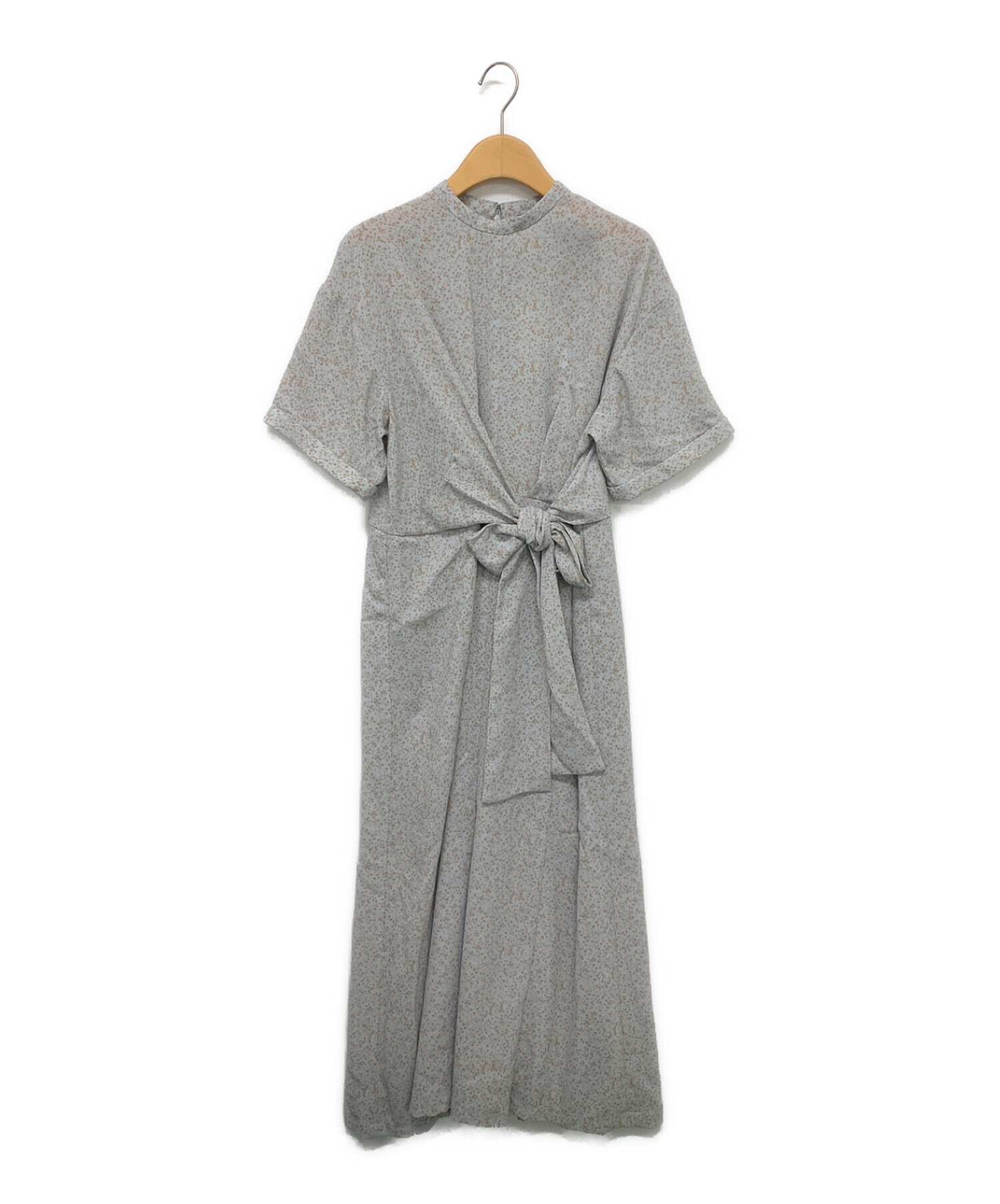 中古・古着通販】CLANE (クラネ) CIRCLE FLOWER OP グレー サイズ:2  