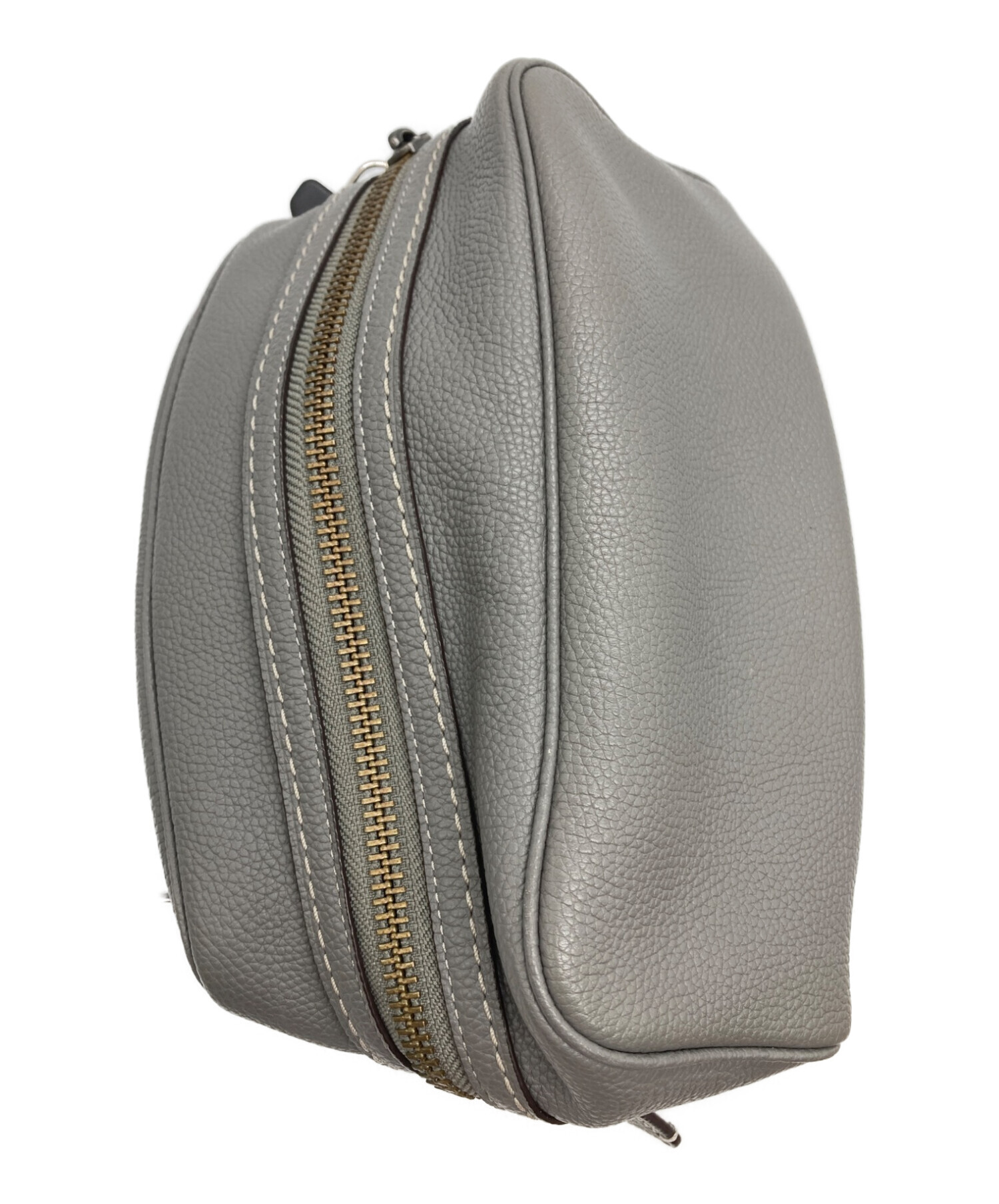 ヴァレクストラ グレー バッグ セカンドバッグ クラッチバッグ ユニセックス【中古】 中古・古着通販】COACH (コーチ) セカンドバッグ グレー サイズ