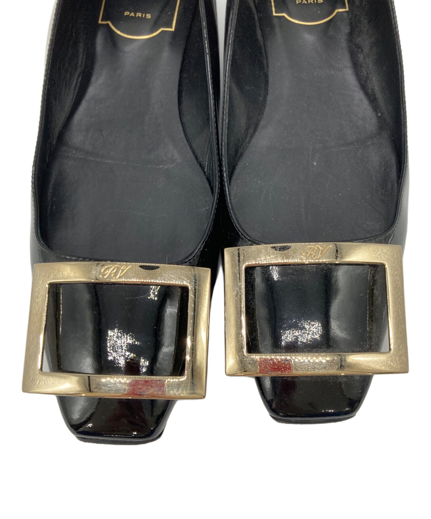 中古・古着通販】Roger Vivier (ロジェ ヴィヴィエ) バックル パンプス 中古・古着通販】Roger Vivier (ロジェ ヴィヴィエ) バックル パンプス