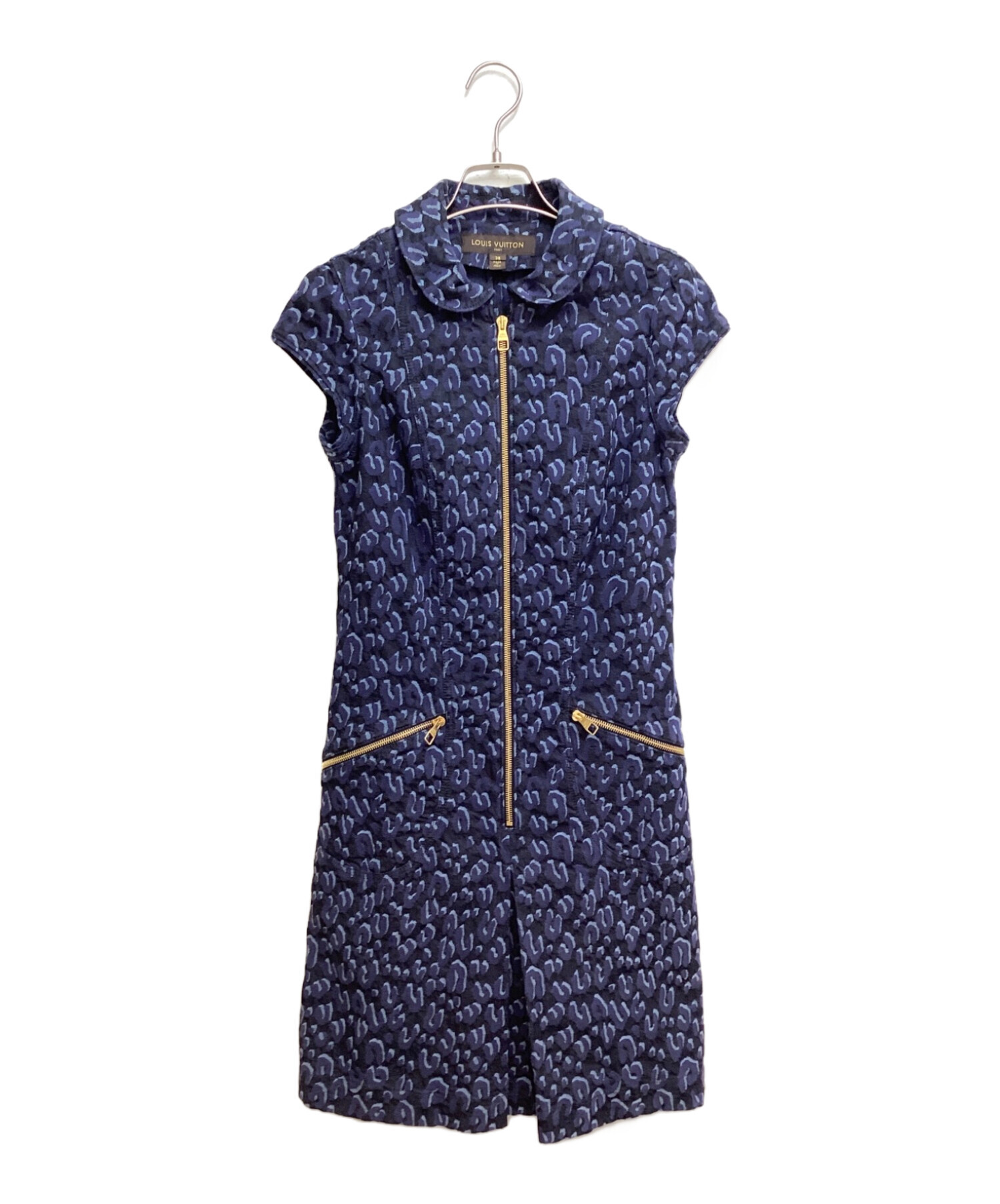 Louis Vuitton デニムノースリーブワンピース 38 Louis Vuitton デニムノースリーブワンピース 38