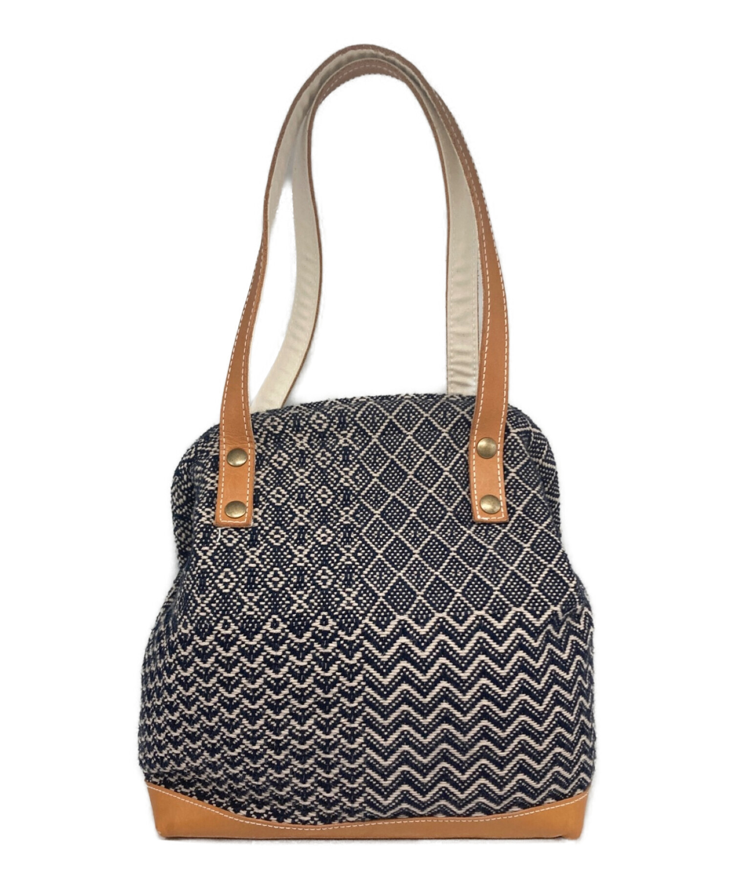 中古・古着通販】trois temps (トロワトン) 手織りのがま口