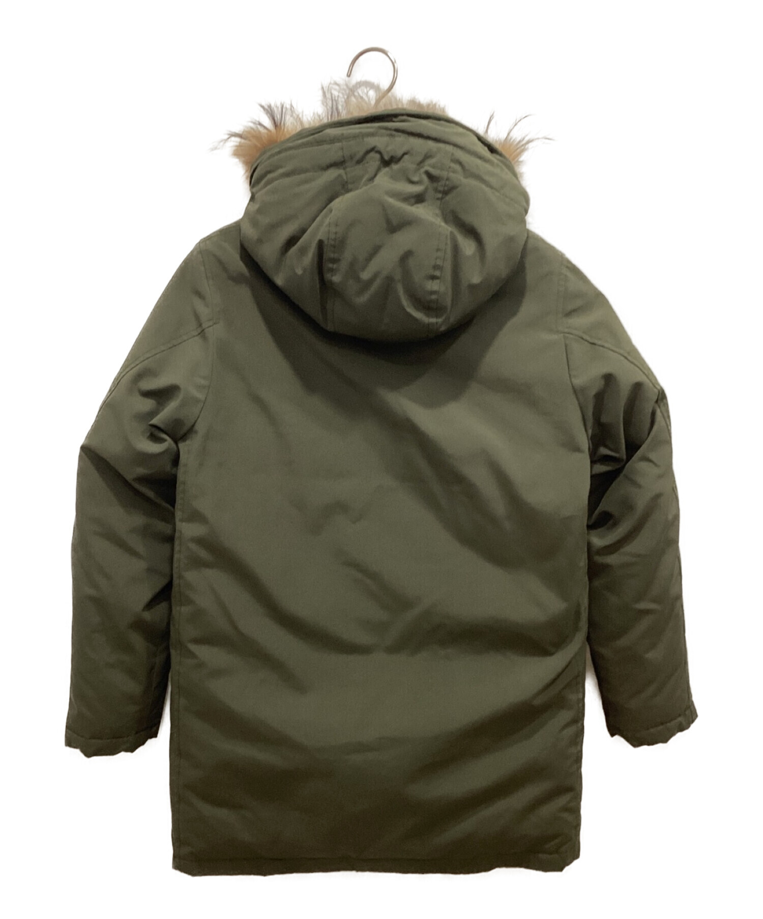 DANTON ダウンジャケット オリーブ 36 DANTON ダントン ミドル丈ダウン