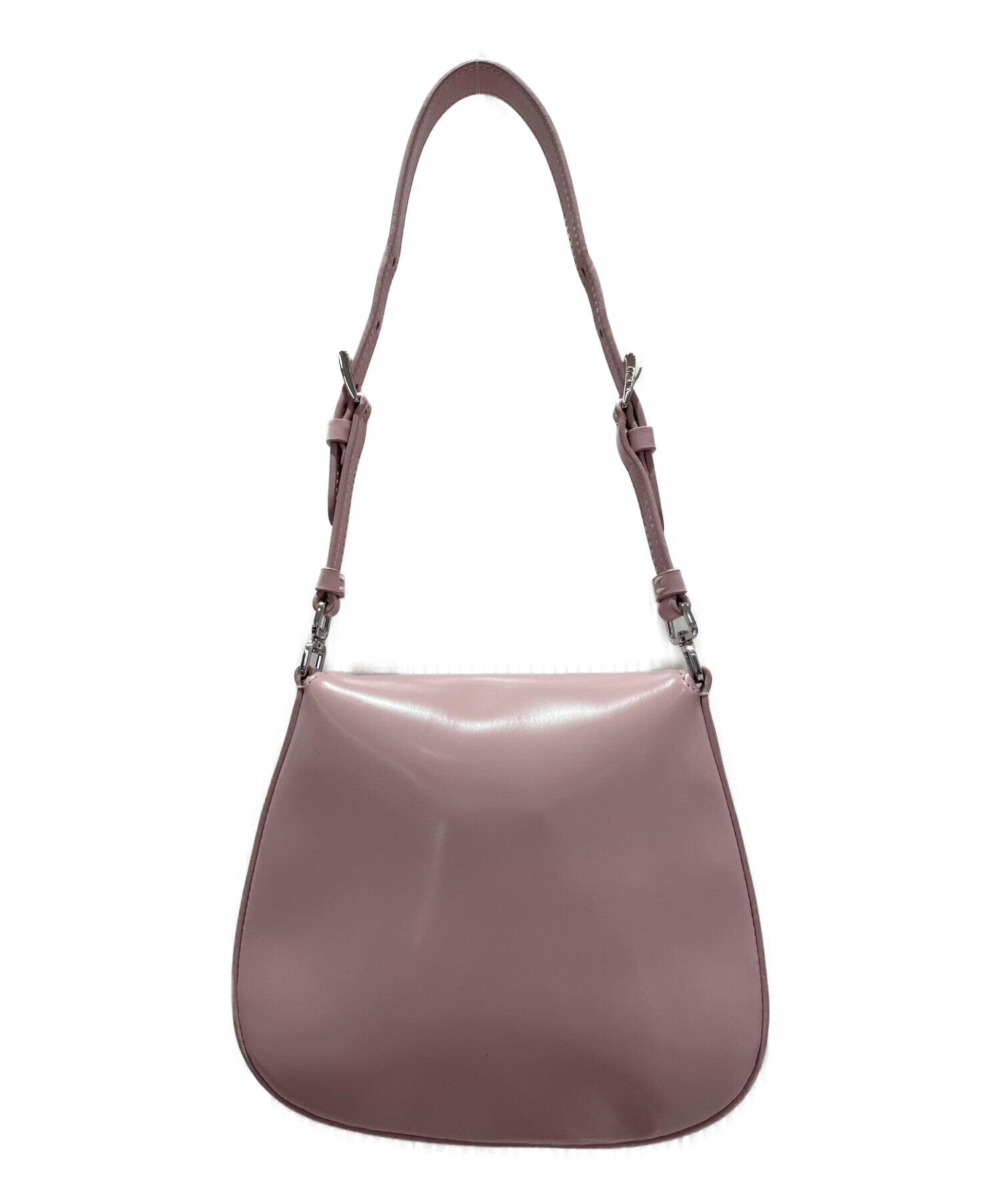 中古・古着通販】PRADA (プラダ) クレオ ショルダーバッグ ピンク