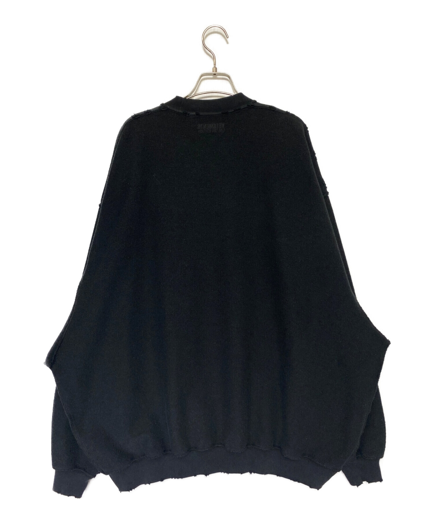 中古・古着通販】VETEMENTS (ヴェトモン) DESTROYED JERK SWEATSHIRT
