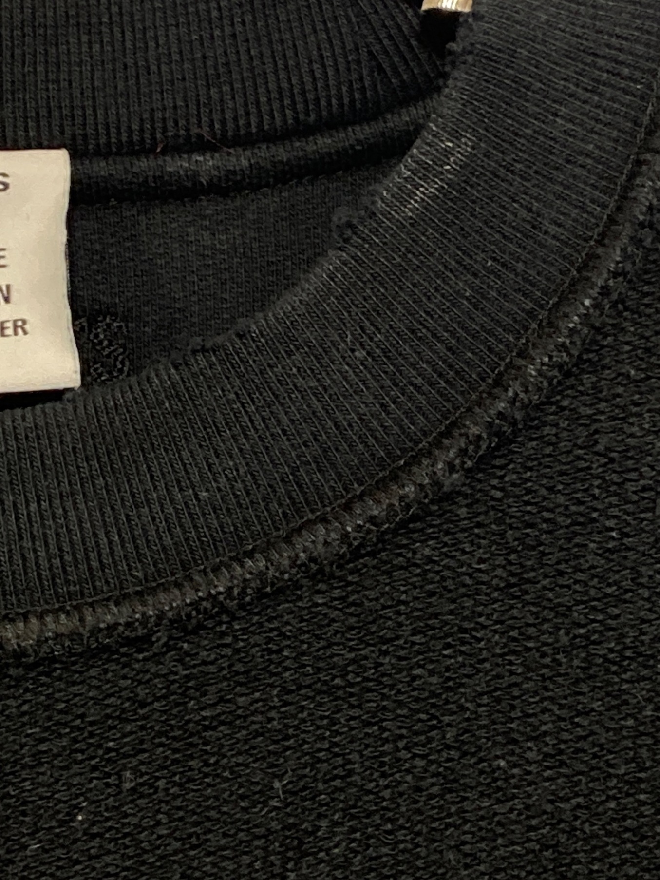 中古・古着通販】VETEMENTS (ヴェトモン) DESTROYED JERK SWEATSHIRT