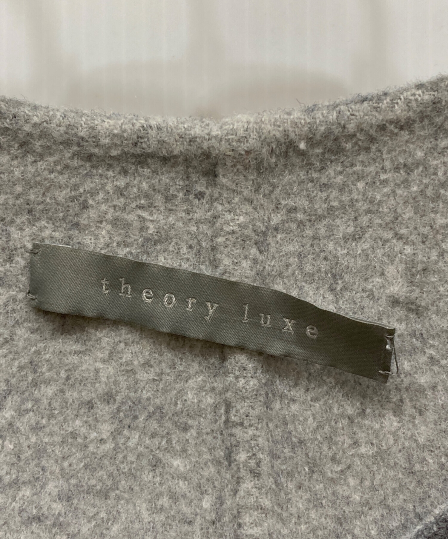 中古・古着通販】theory luxe (セオリーリュクス) ダブルフェイスノー 