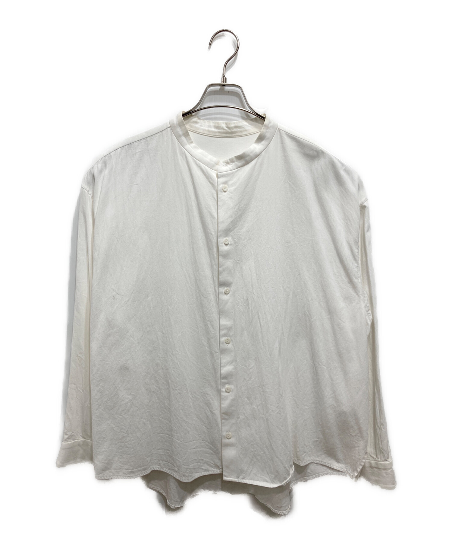 トップス ka na ta 17years shirt size2 中古・古着通販】ka na ta (カナタ) 17years stand shirt ホワイト