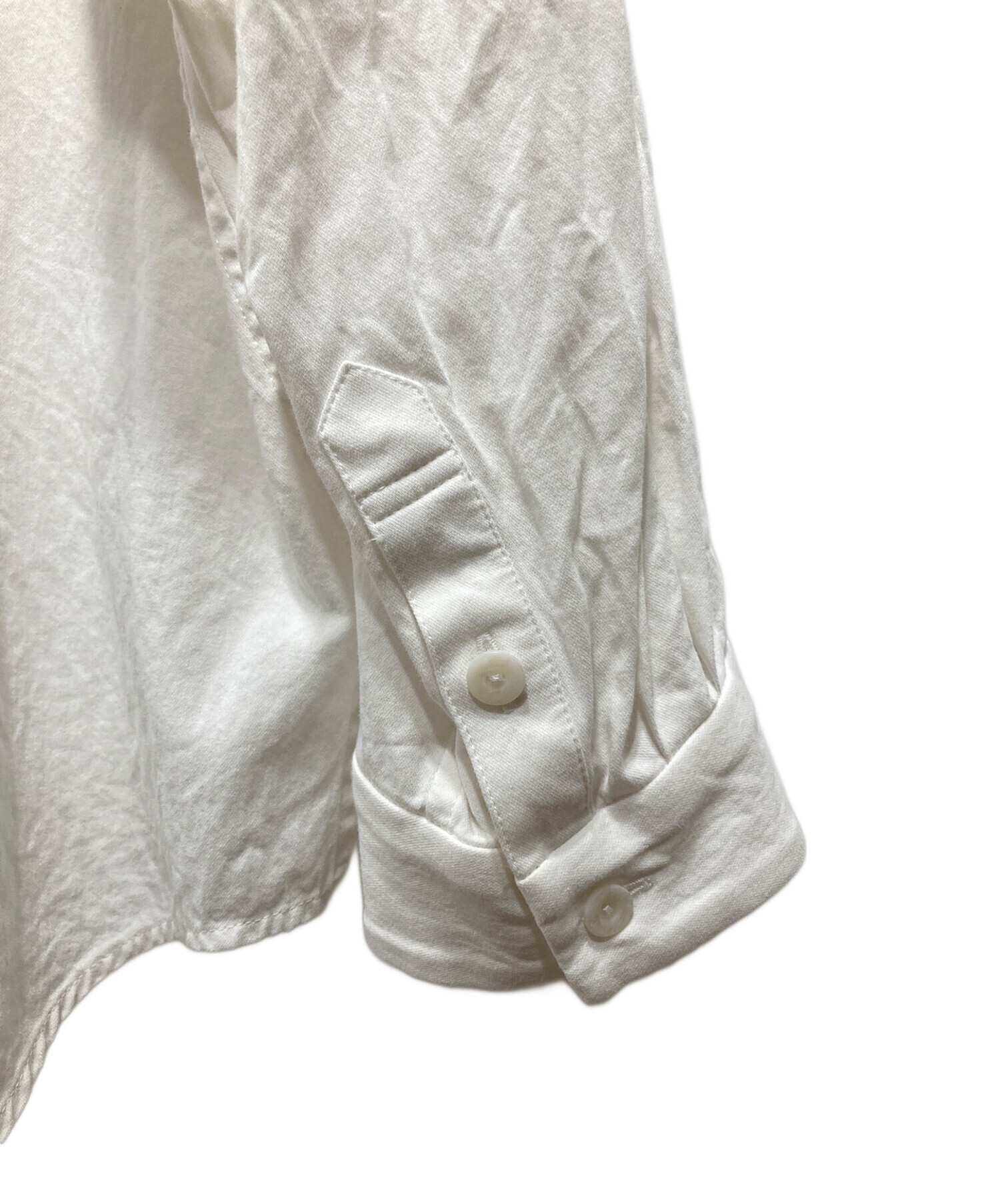 トップス ka na ta 17years shirt size2 中古・古着通販】ka na ta (カナタ) 17years stand shirt ホワイト