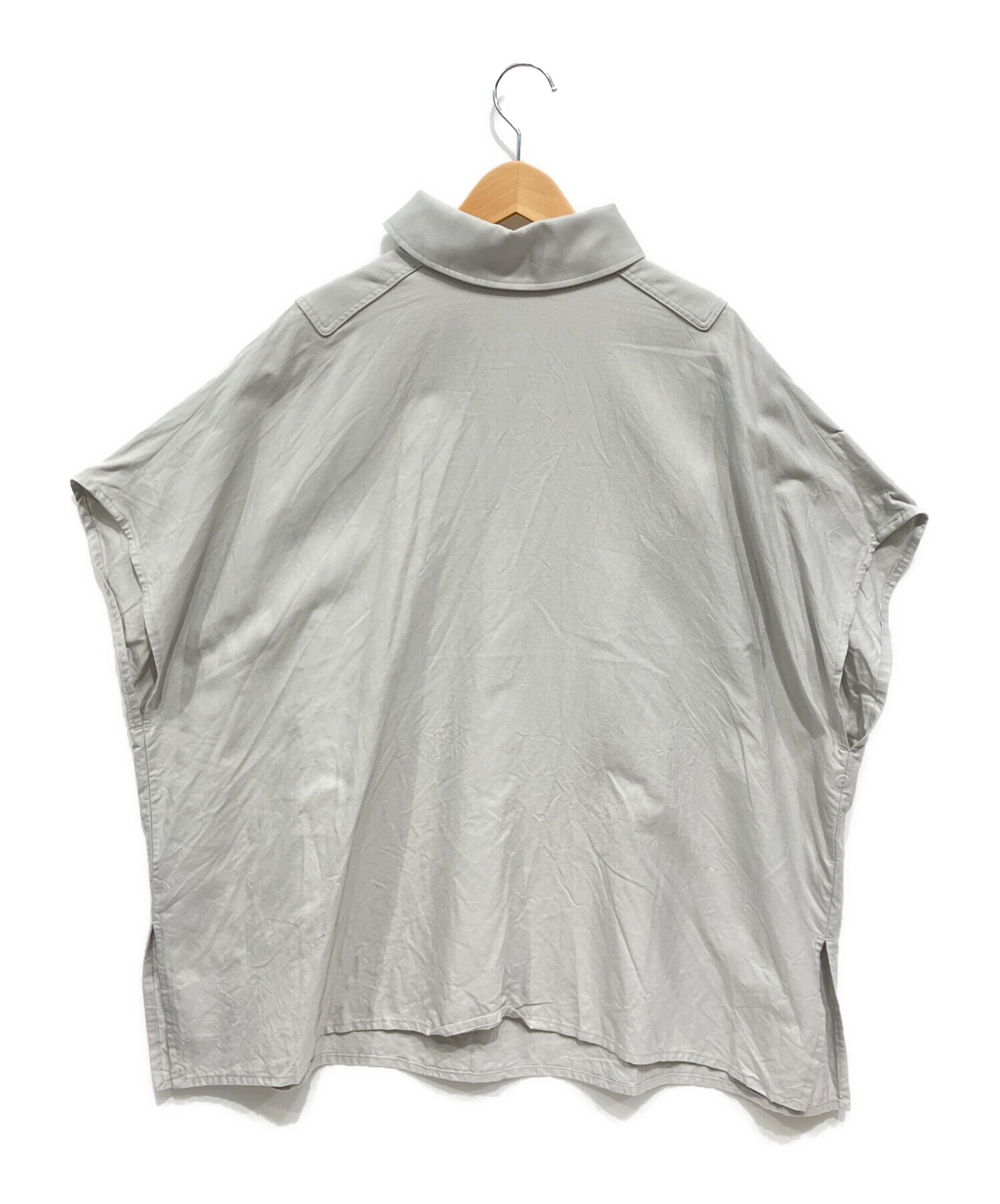 中古・古着通販】THE RERACS (ザ リラクス) ノースリーブハーフジップ