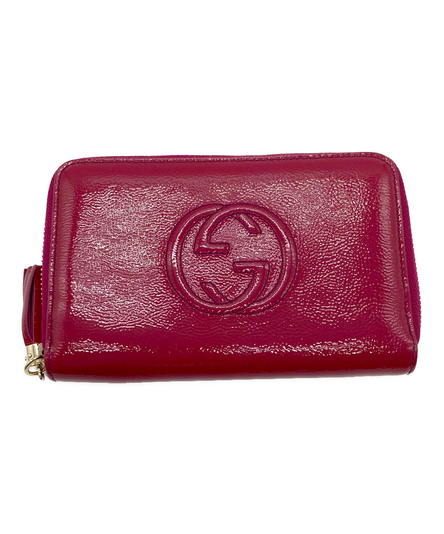 中古・古着通販】GUCCI (グッチ) ソーホー ミディアム財布 二 中古・古着通販】GUCCI (グッチ) ソーホー ミディアム財布 二