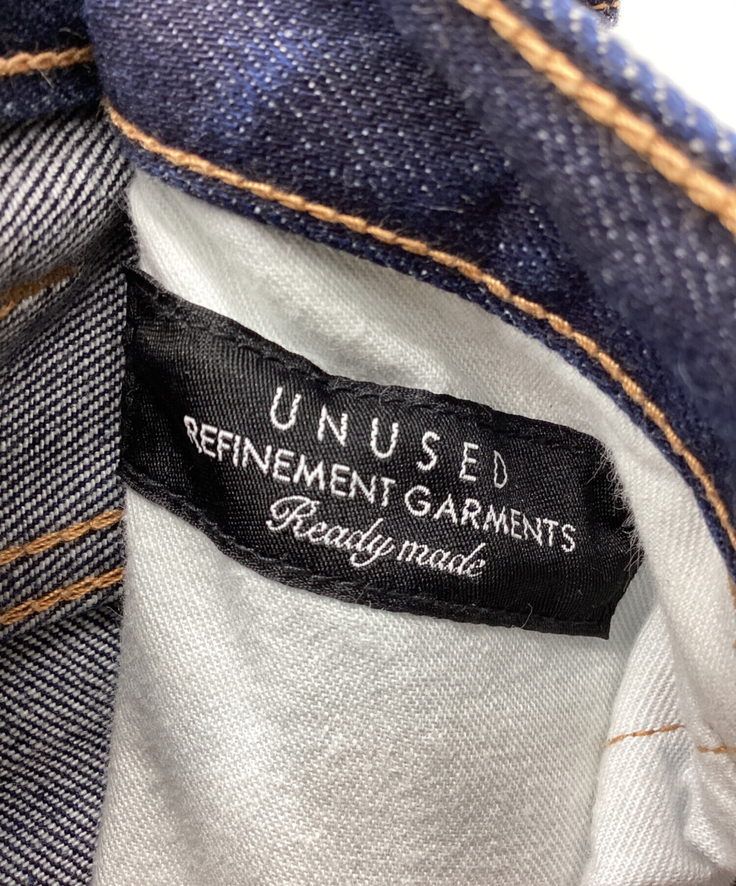 UN usedページ 中古・古着通販】UNUSED (アンユーズド) テーパードデニムパンツ