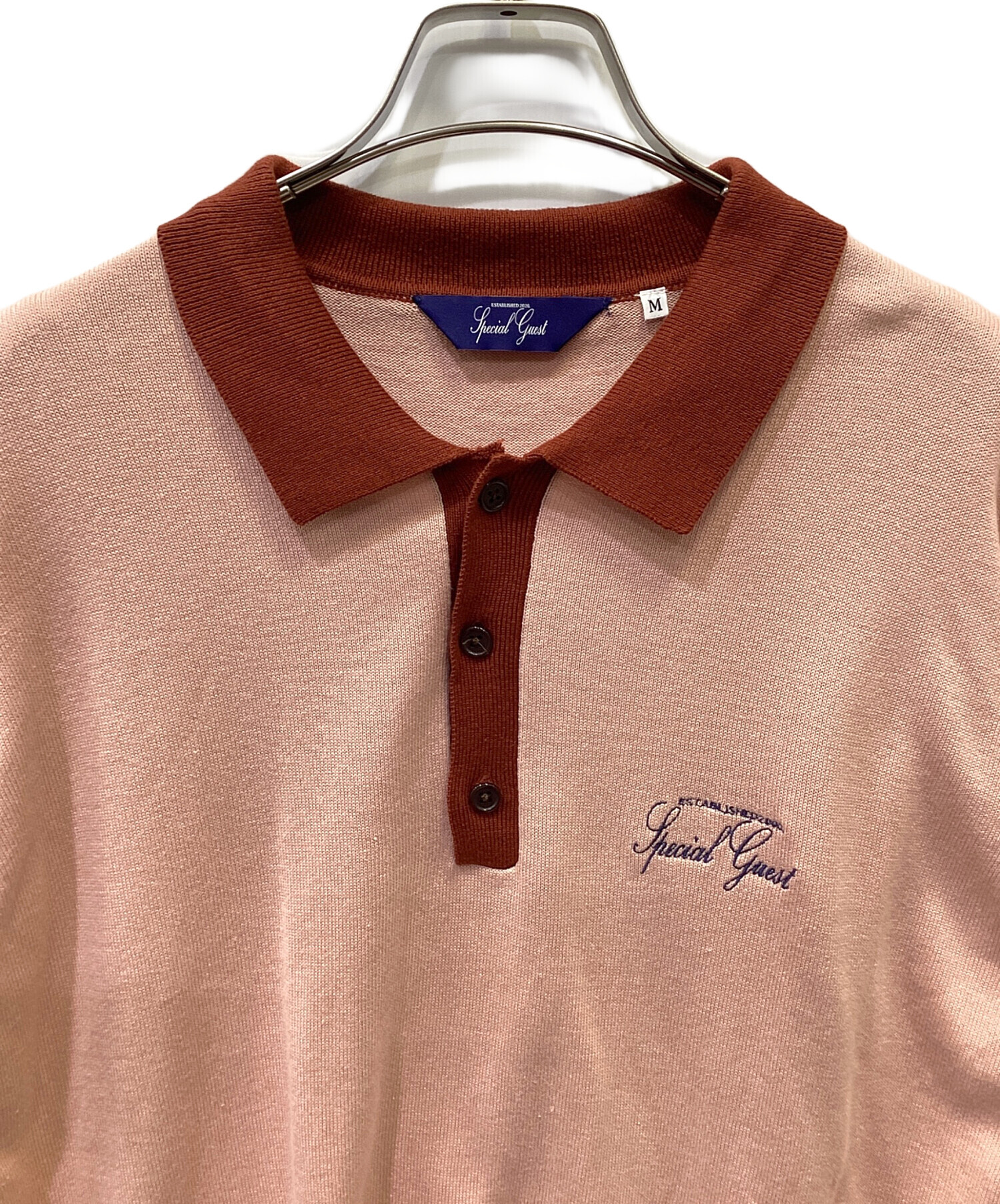 中古・古着通販】SPECIAL GUEST (スペシャルゲスト) S/S Knit Polo 