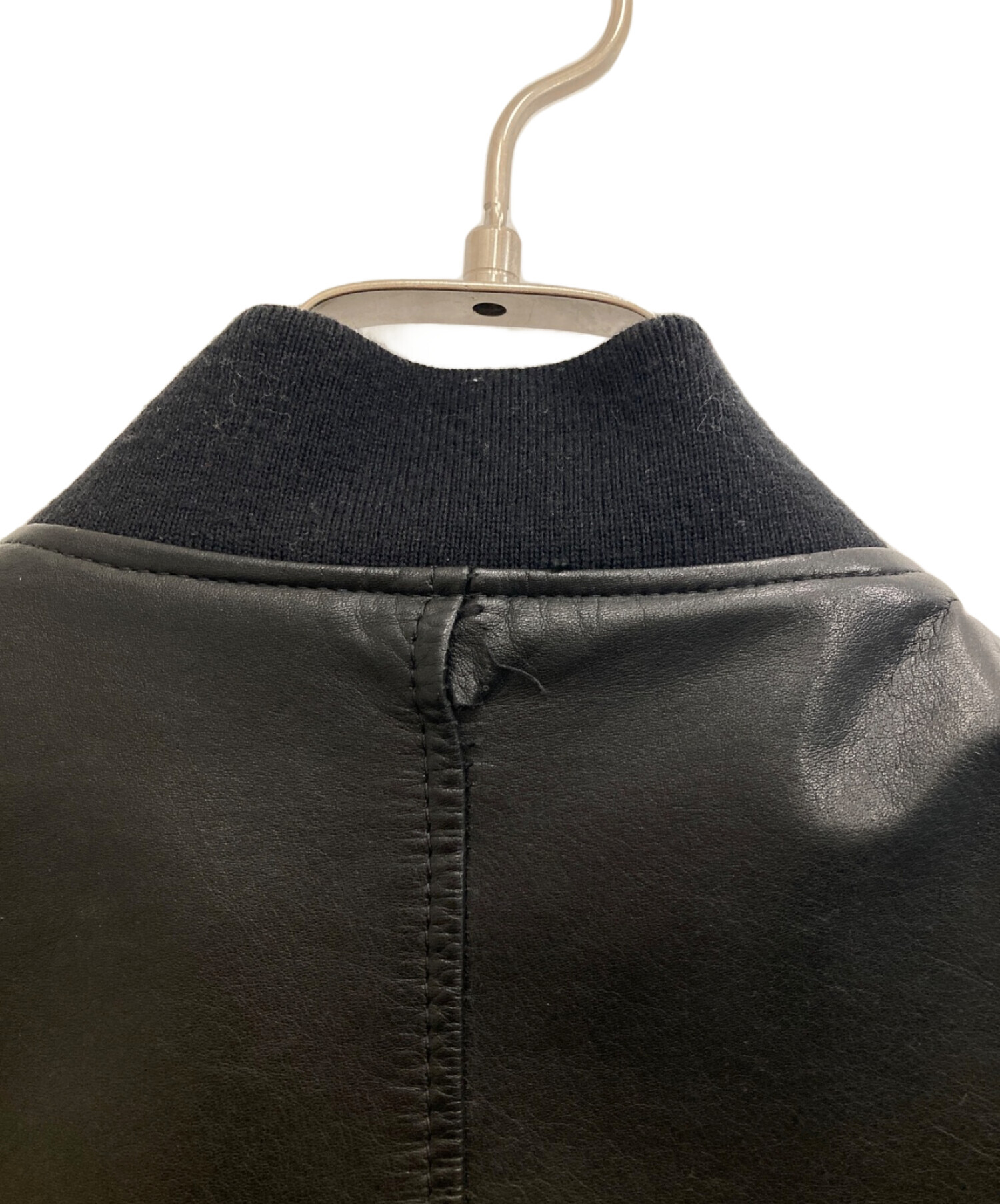 中古・古着通販】sisii (シシ) レザーフライトジャケット