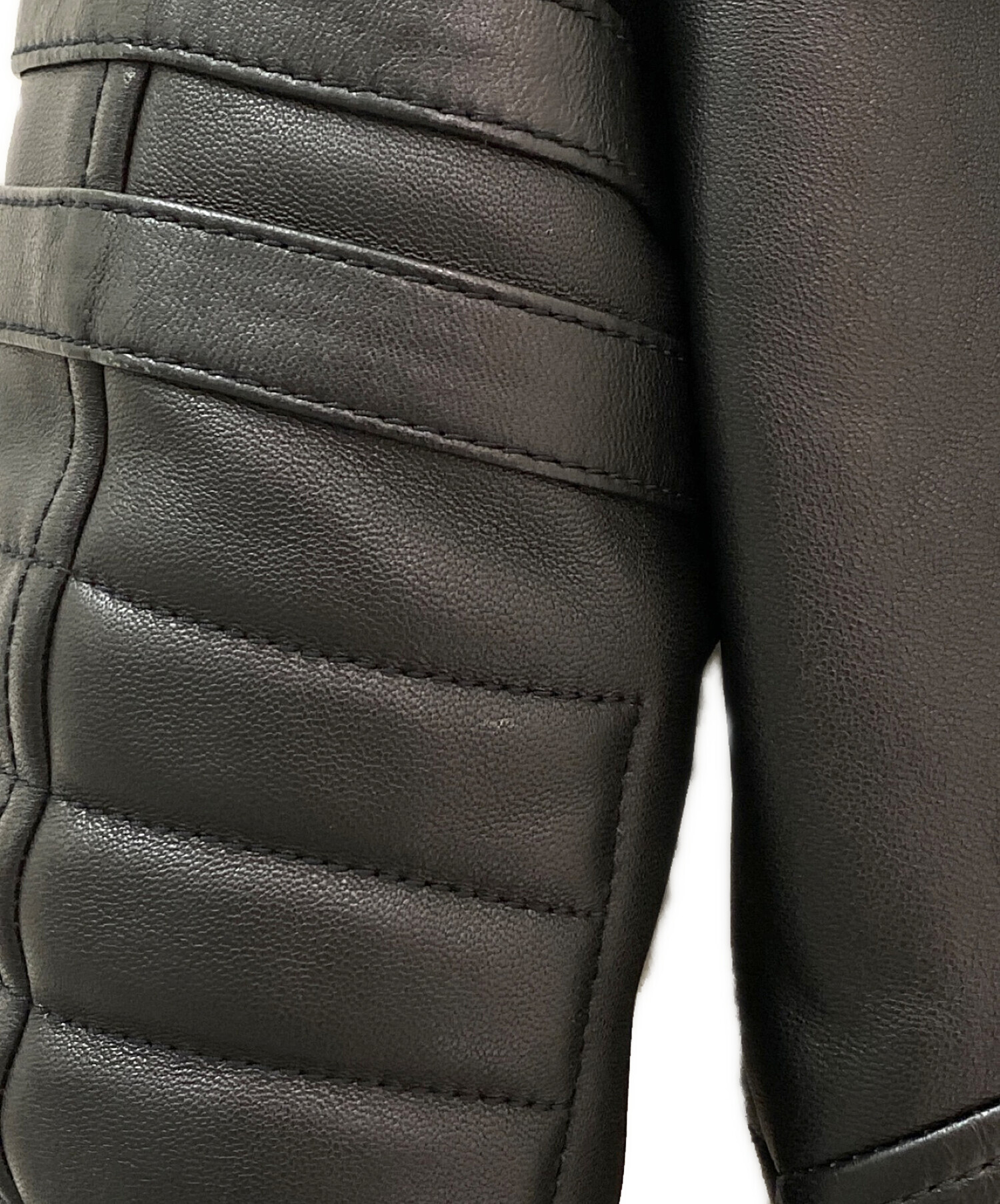 中古・古着通販】CELINE (セリーヌ) ライダースジャケット ブラック