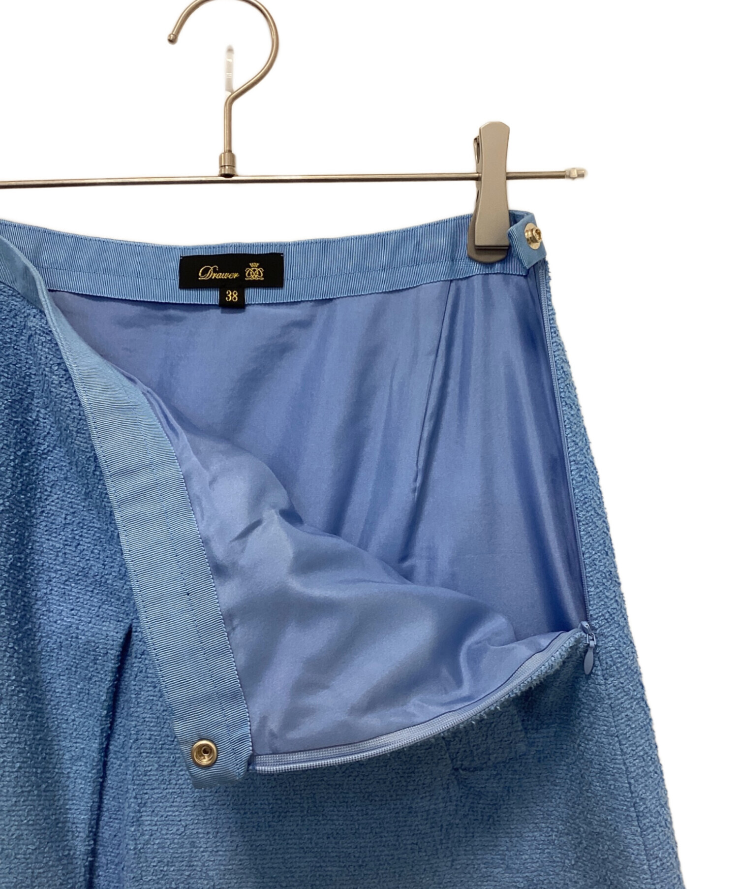 中古・古着通販】DRAWER (ドゥロワー) ボックスプリーツスカート