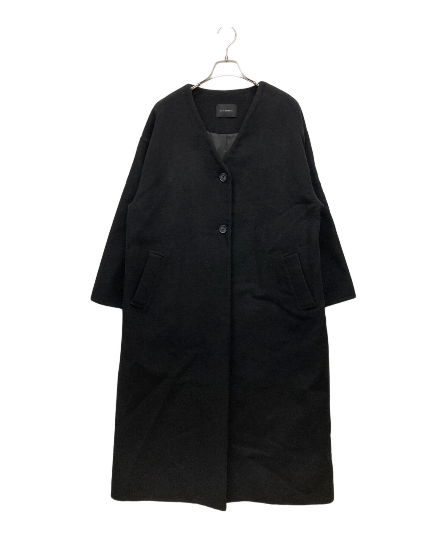 中古・古着通販】Lavish Gate (ラビッシュゲート) ノーカラーコート