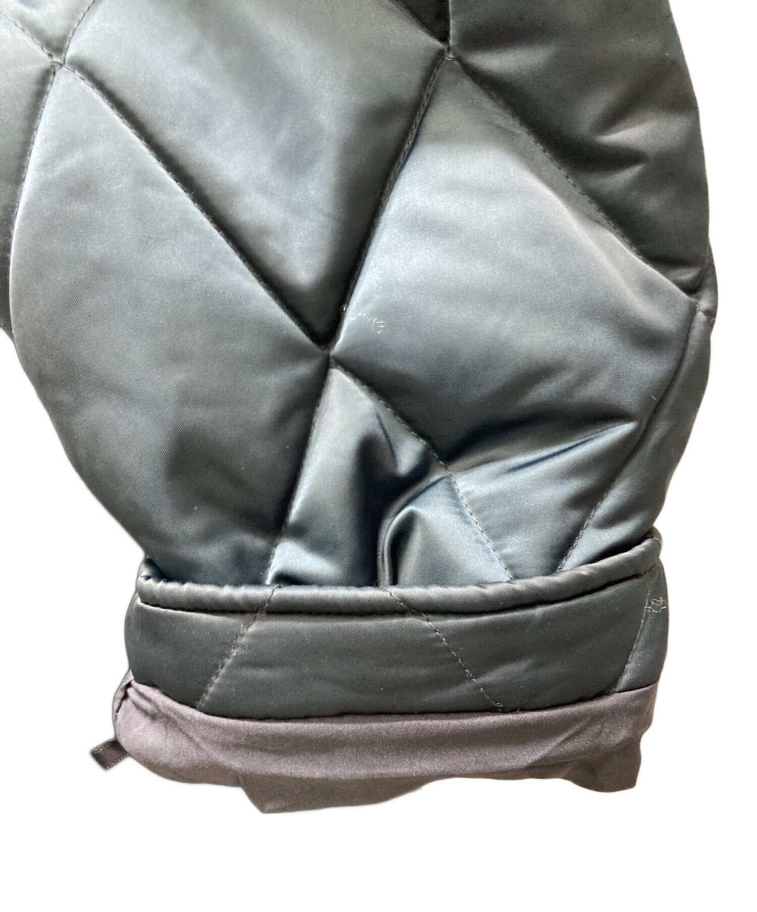 中古・古着通販】MECRE (メクル) ヘムファスナーキルティングロング 