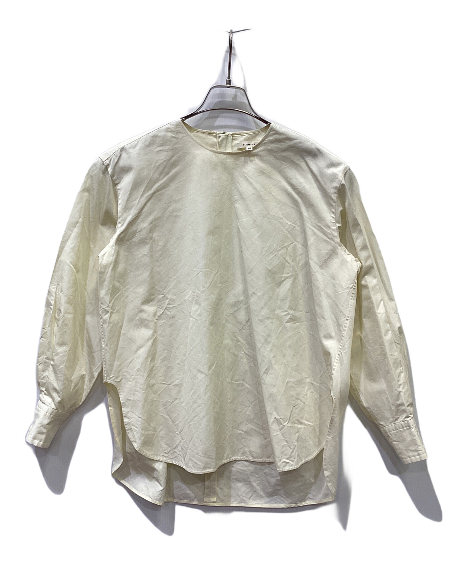 blamink ブラウス 中古・古着通販】BLAMINK (ブラミンク) ブラウス オフホワイト サイズ