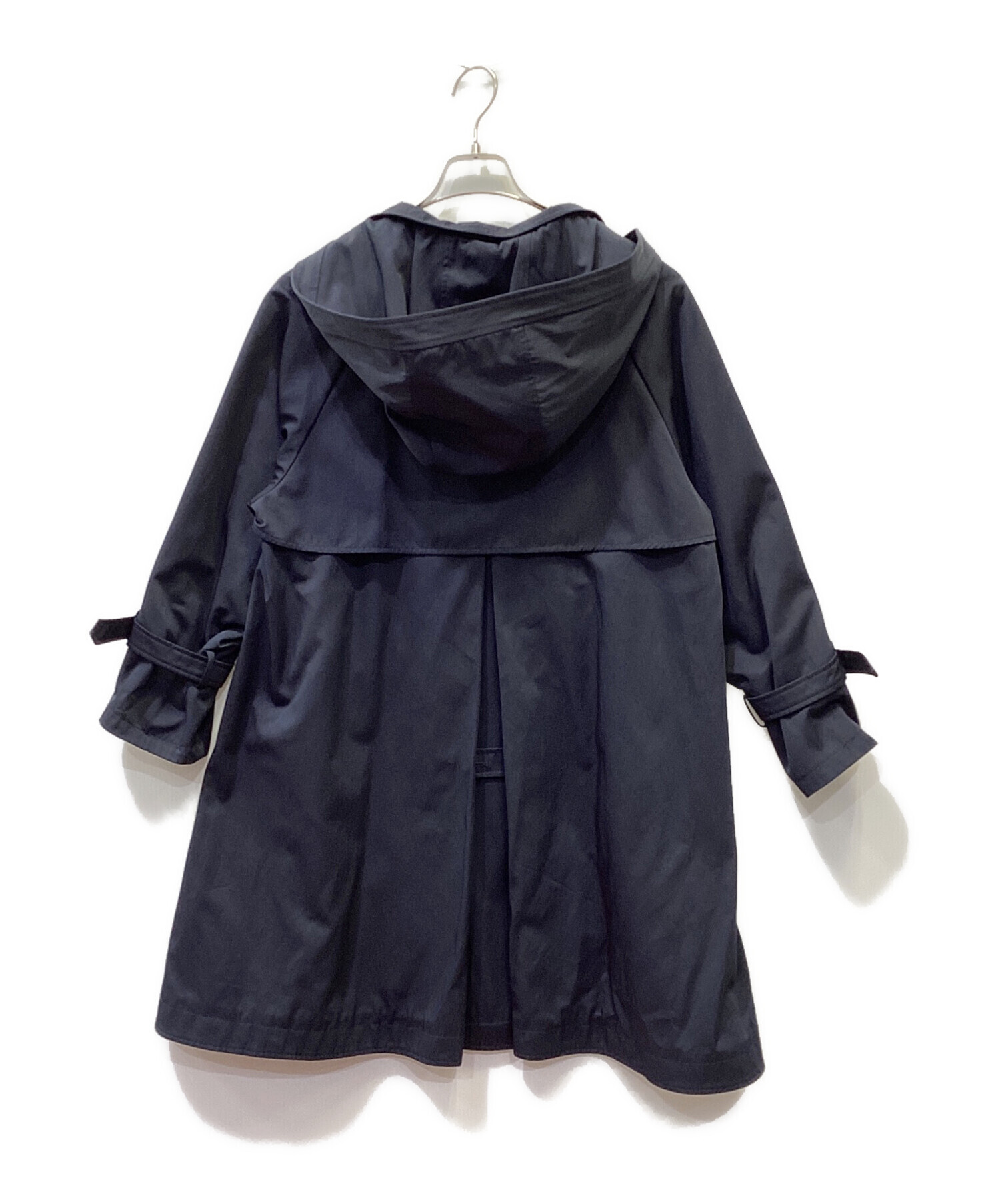 JUSGLITTY ネイビー ケープコート JUSGLITTY コート ネイビー JUSGLITTY ネイビー ケープコート