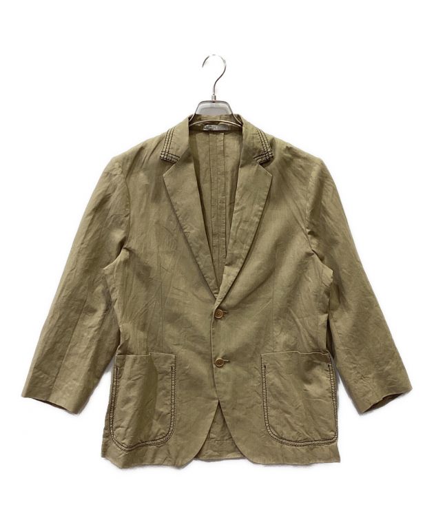BOTTEGA VENETA テーラードジャケット メンズ ボッテガベネタ　52 中古・古着通販】BOTTEGA VENETA (ボッテガベネタ) リネン混