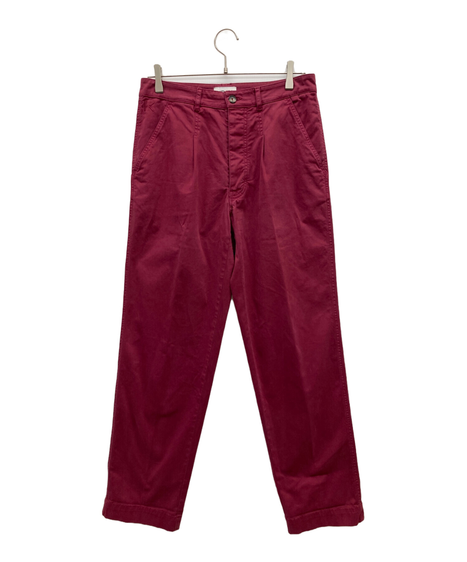 ✨新品 未使用✨ KENZO GOLF パンツ スラックス ワインレッド S 中古・古着通販】KENZO (ケンゾー) タックパンツ ボルドー サイズ:US