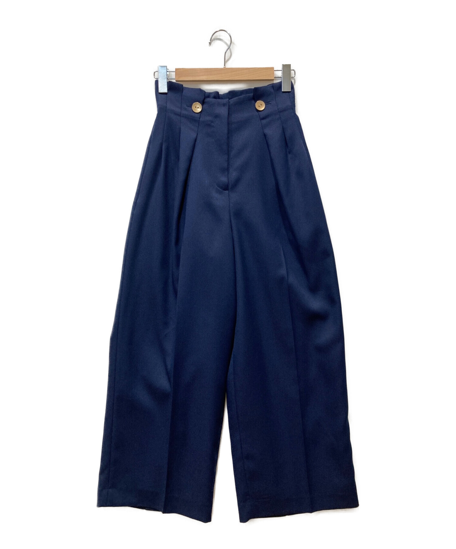 CELFORD セルフォードメタル釦ワイドパンツ