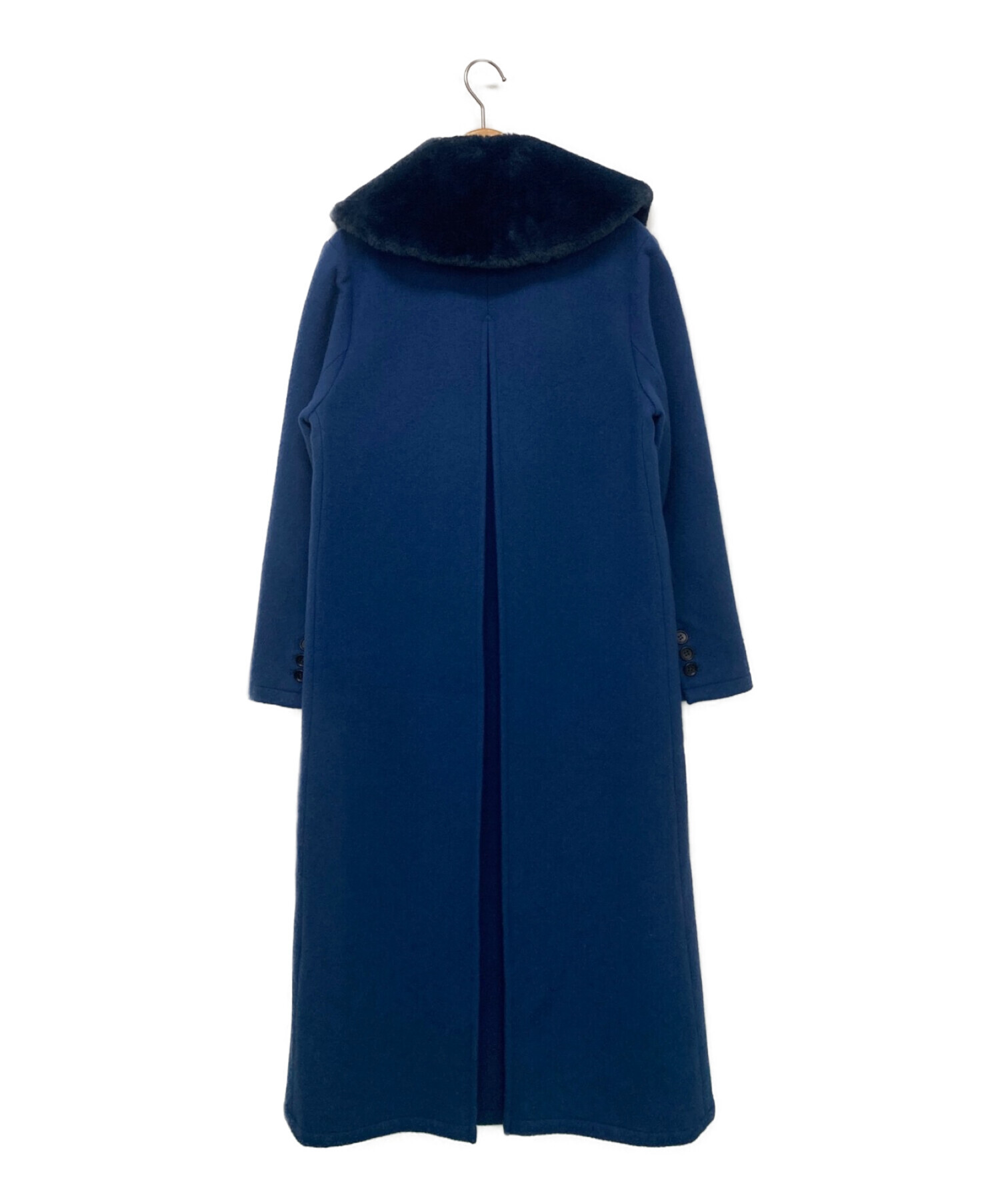 中古・古着通販】Ameri (アメリ) UND ELEGANT FUR COAT ネイビー 