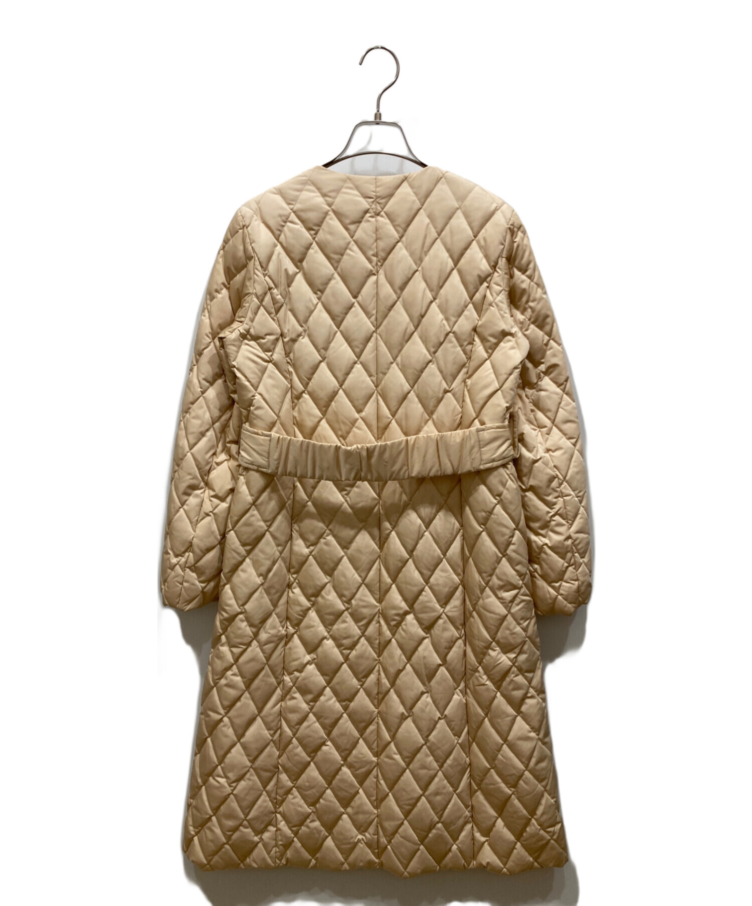 グレースコンチネンタル キルティングダウンコート 36