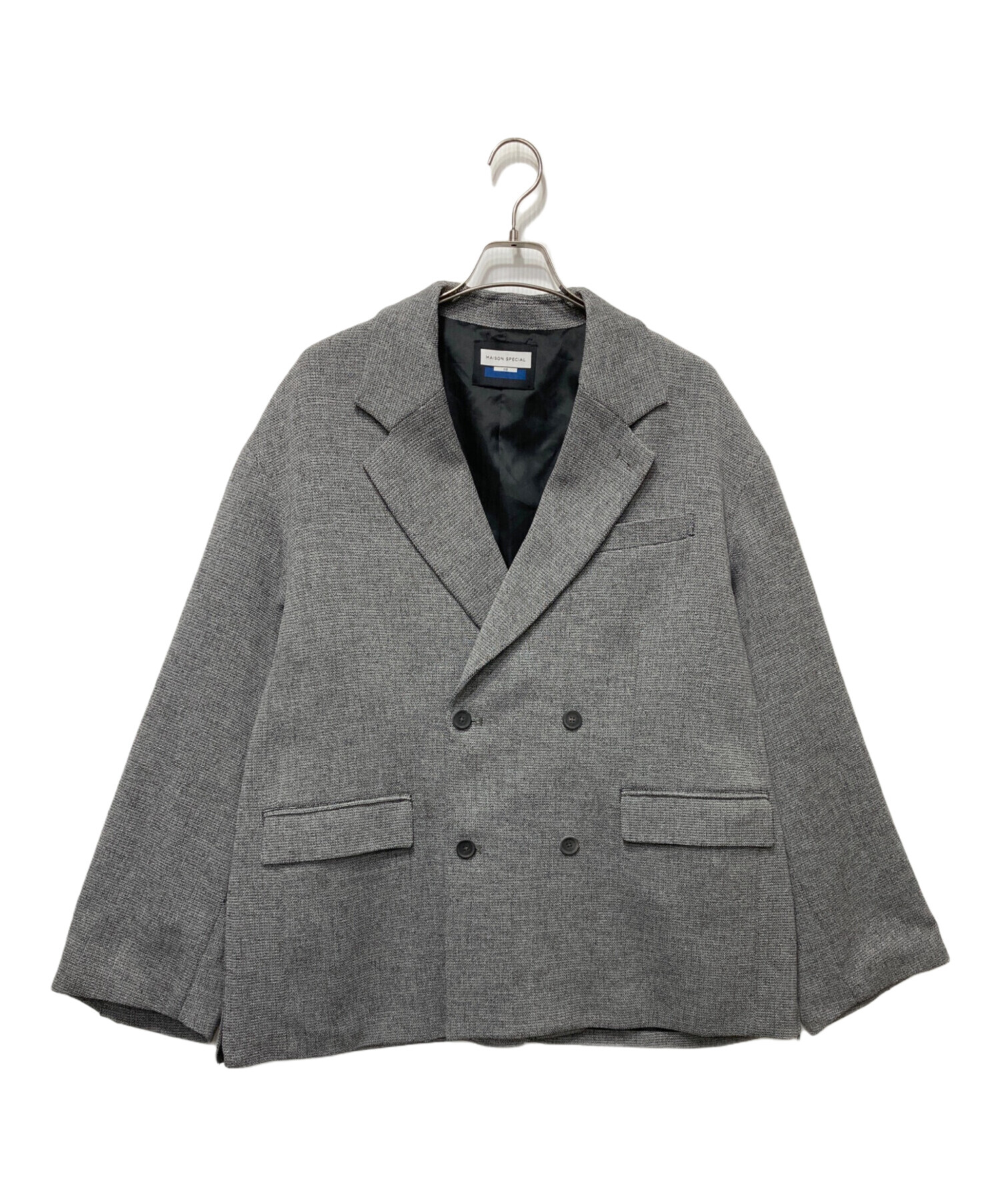 中古・古着通販】MAISON SPECIAL (メゾンスペシャル) ダブルテーラード