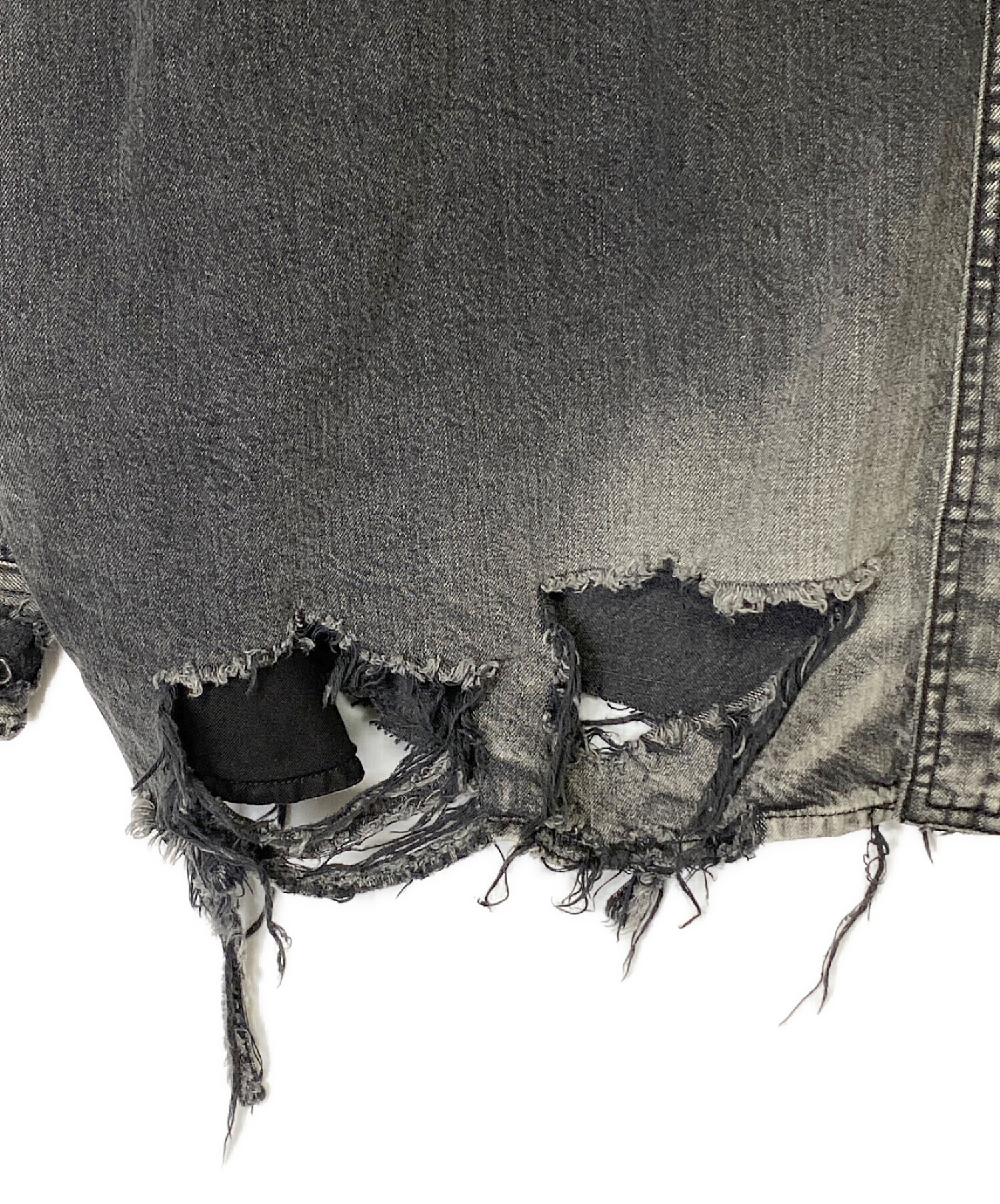 中古・古着通販】BALENCIAGA (バレンシアガ) Distressed Denim 