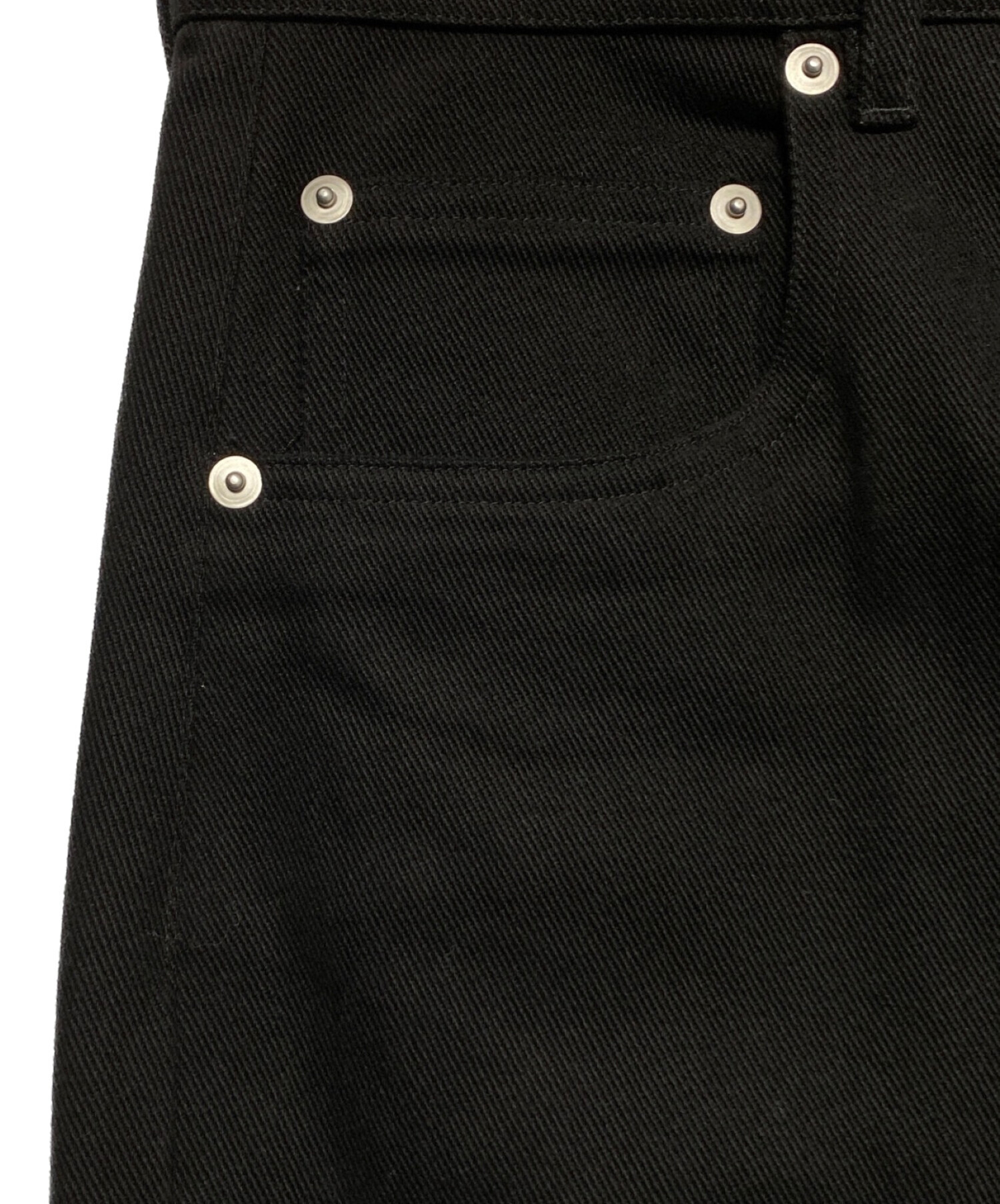 中古・古着通販】RICK OWENS (リック オウエンス) Geth Jeans ブラック