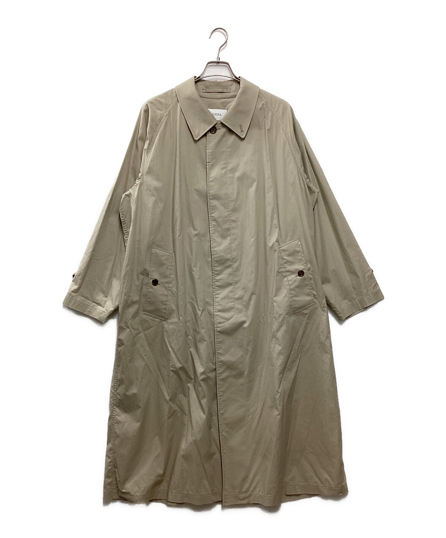 中古・古着通販】CIOTA (シオタ) スビンコットンタイプライターバルマ