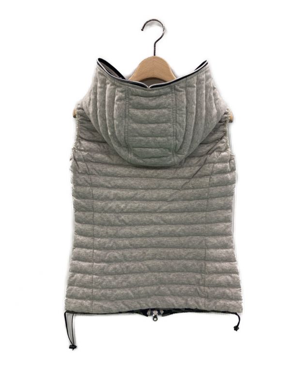 DUVETICA グレー ダウンベスト サイズ40 中古・古着通販】DUVETICA (デュベティカ) ダウンベスト グレー×レッド