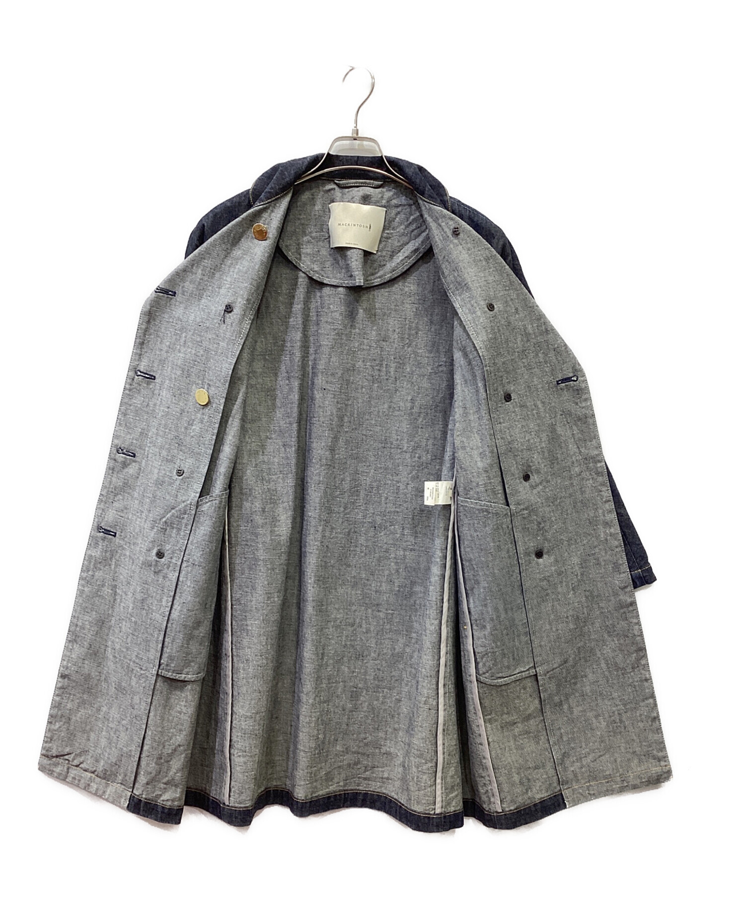 中古・古着通販】MACKINTOSH (マッキントッシュ) デニムダブルコート 