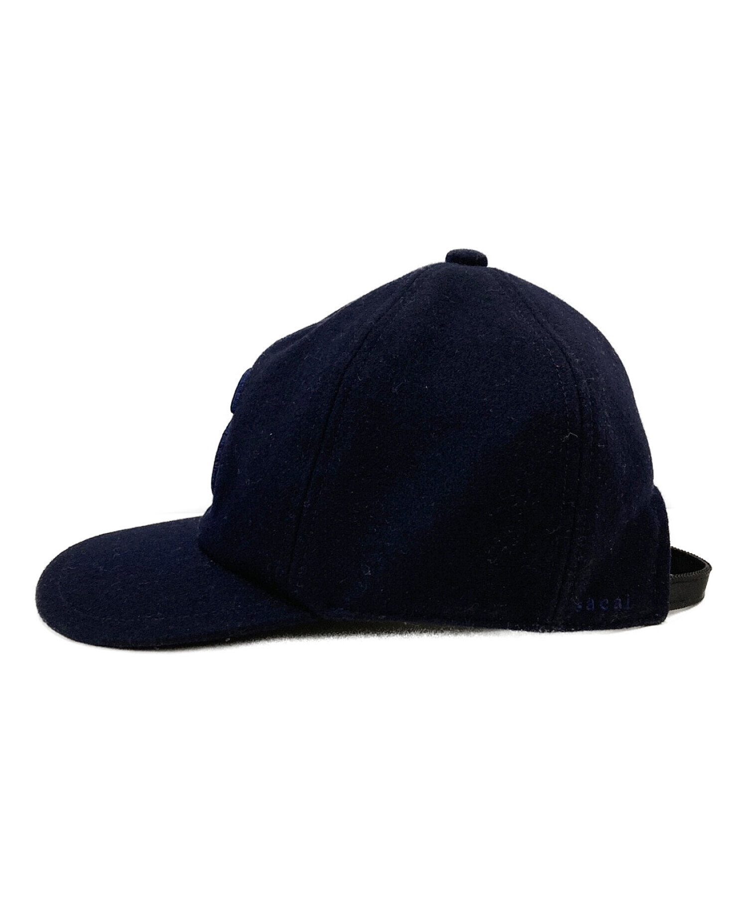 中古・古着通販】sacai (サカイ) ウールメルトンSロゴキャップ