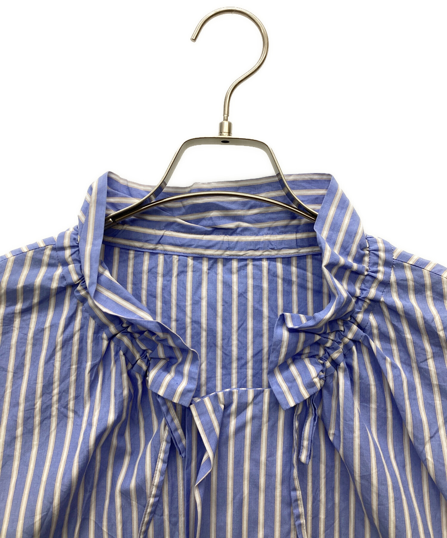 中古・古着通販】MACPHEE (マカフィー) コットンブロード フリルカラー 