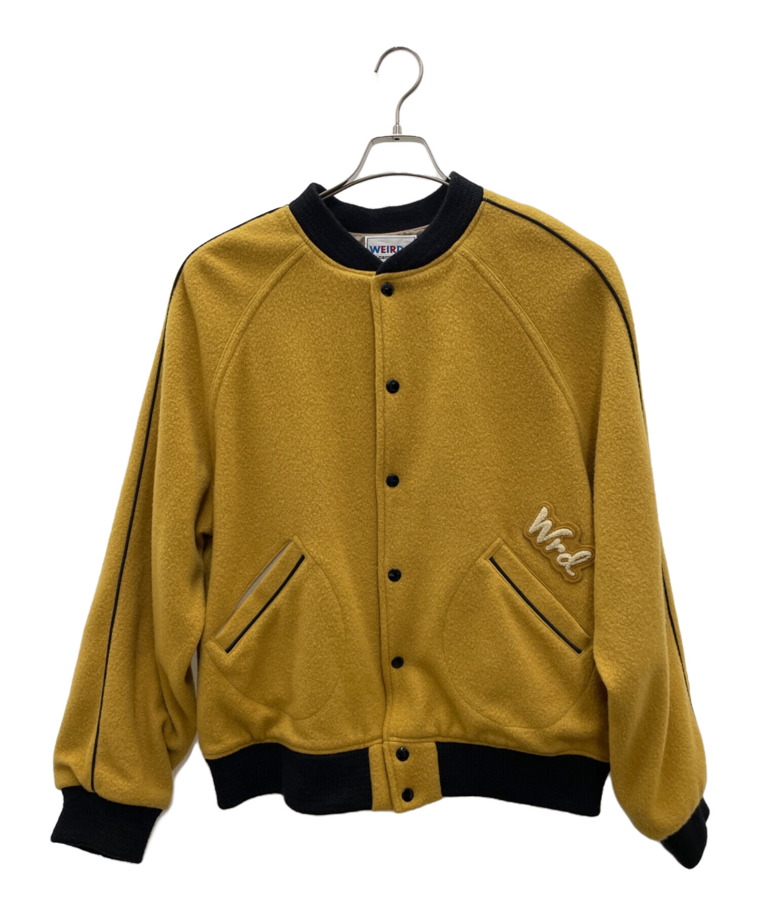 中古・古着通販】WEIRDO (ウィアード) POLICE SQ - JACKET マスタード