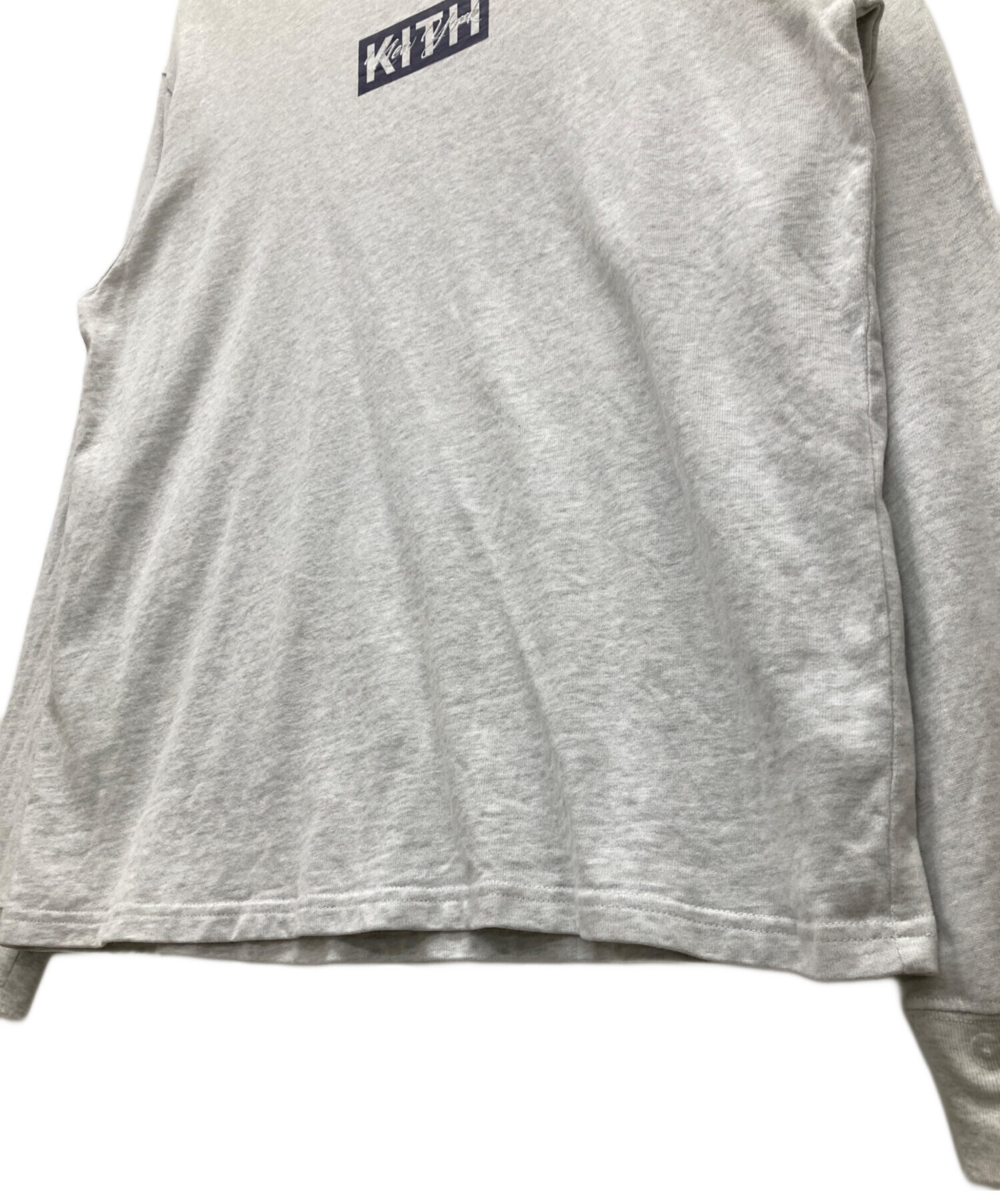 中古・古着通販】KITH (キス) ロングスリーブカットソー グレー
