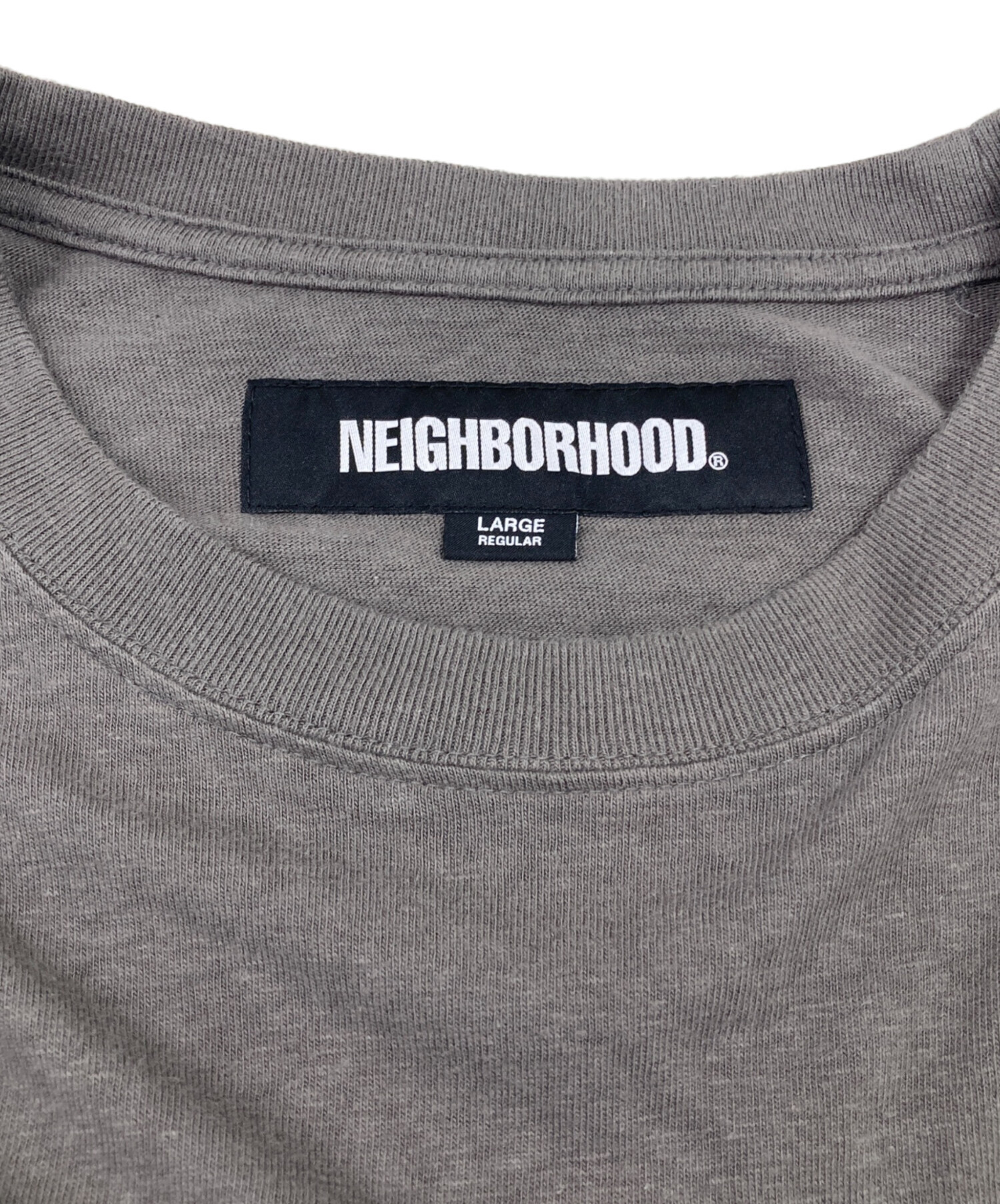 中古・古着通販】NEIGHBORHOOD (ネイバーフッド) BICOLOR CREWNECK LS 