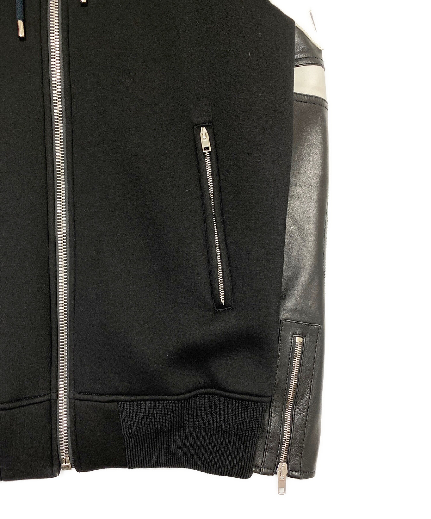 中古・古着通販】GIVENCHY (ジバンシィ) ラムレザーコンビボンディング 