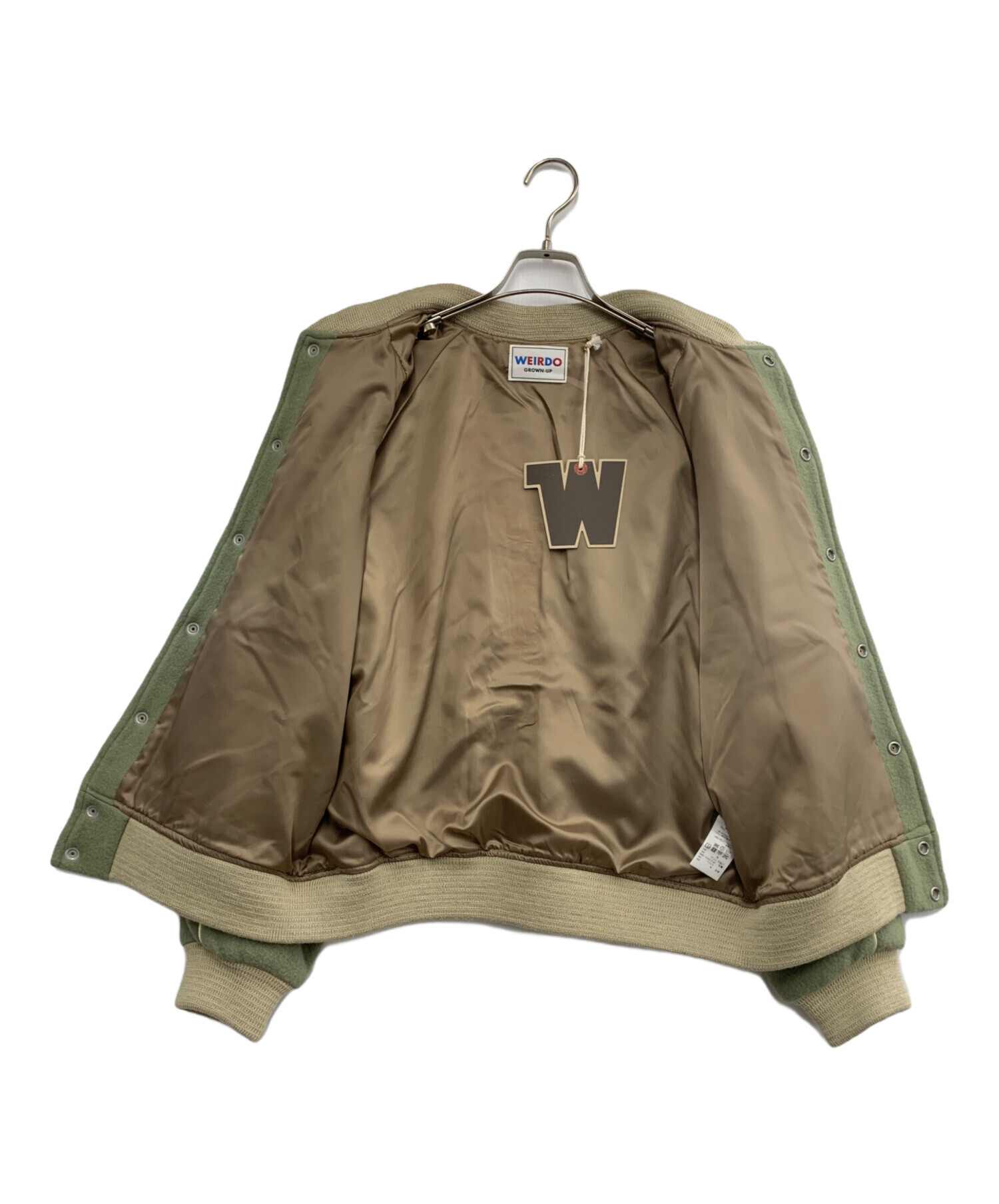 中古・古着通販】WEIRDO (ウィアード) POLICE SQ - JACKET グリーン