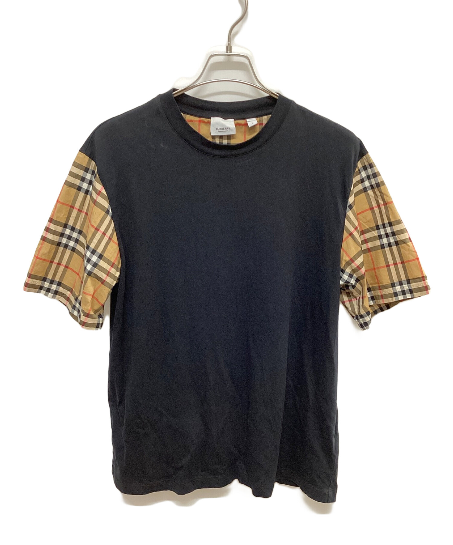 中古・古着通販】BURBERRY (バーバリー) ヴィンテージチェック 切替 T 