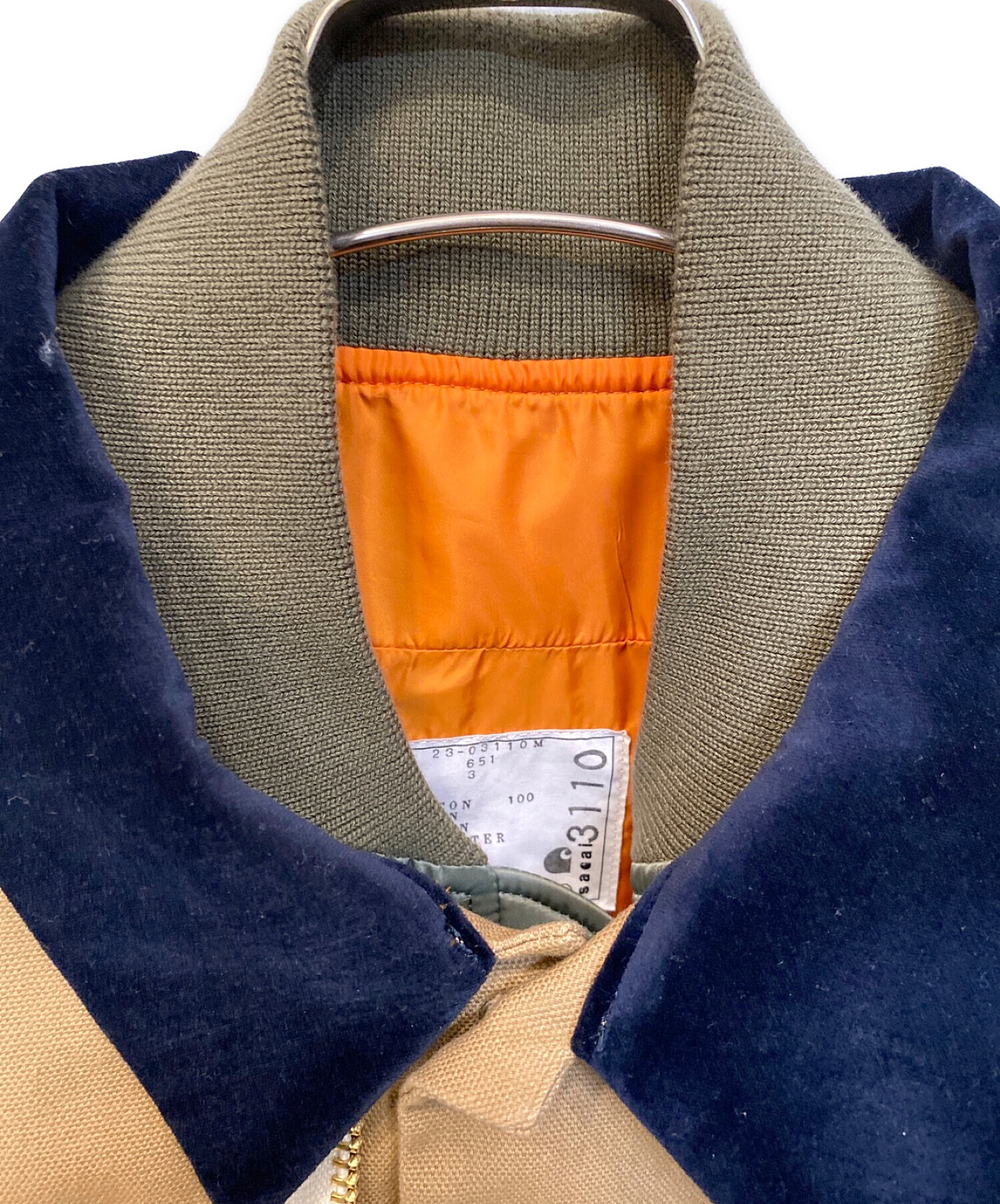 中古・古着通販】sacai (サカイ) Carhartt WIP (カーハートダブリュー 
