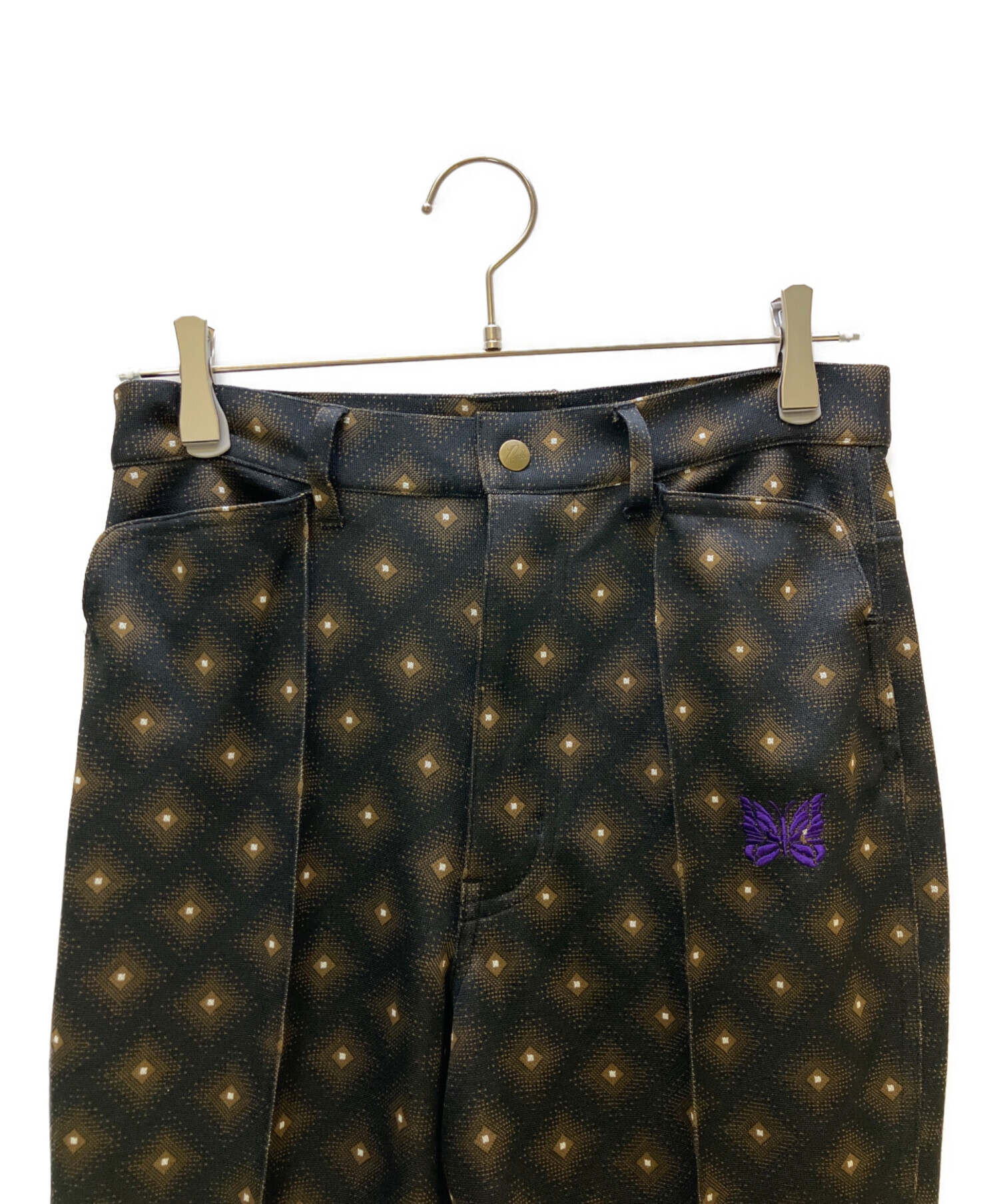 【タグ付き未使用品】Needles Boot-Cut Jean - Poly 中古・古着通販】Needles (ニードルズ) Boot Cut Poly Jean ブラック