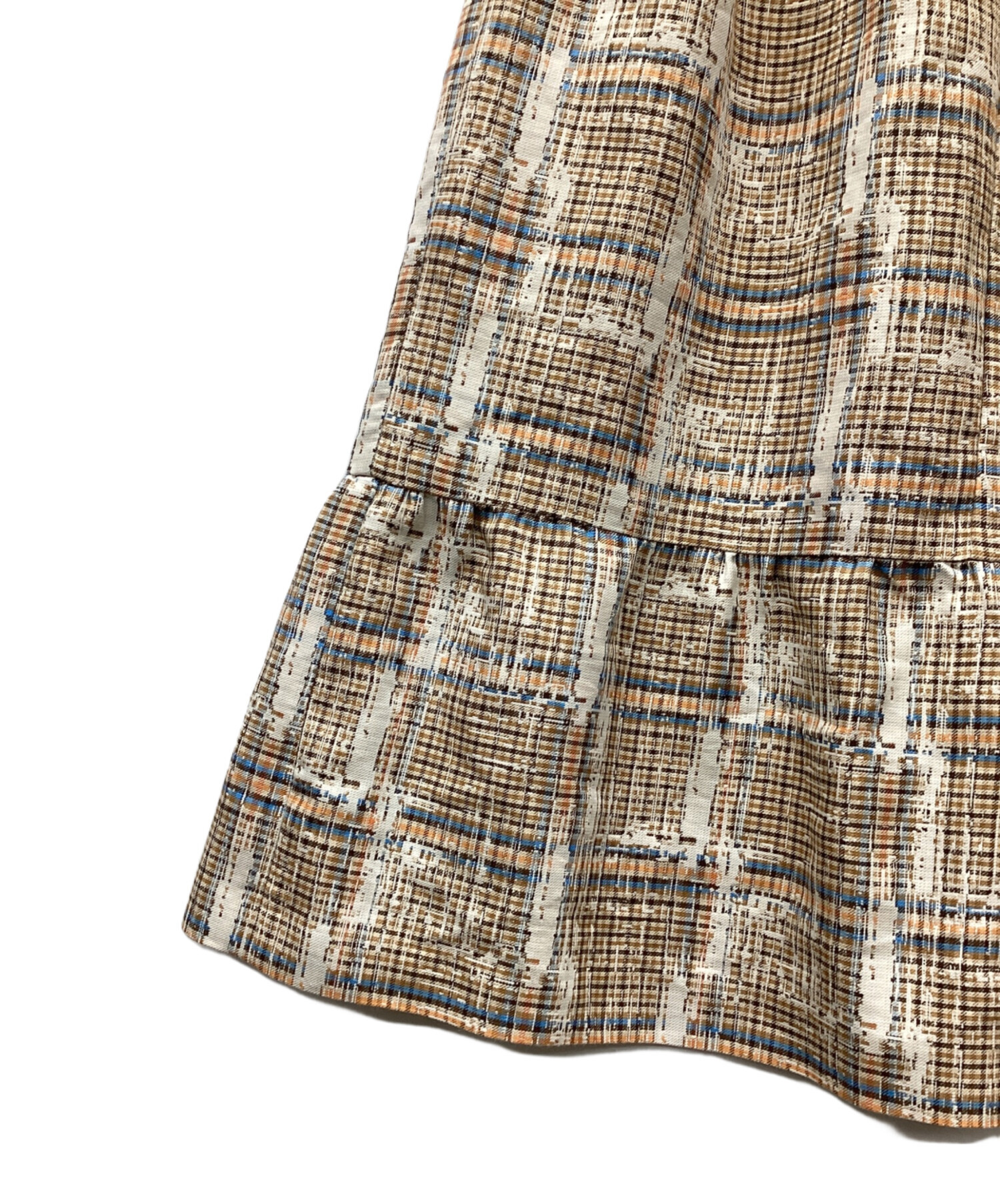 Her lip to ハーリップトゥ Plaid Long Skirt 中古・古着通販】HER LIP TO (ハーリップトゥ) Plaid Jacquard Midi