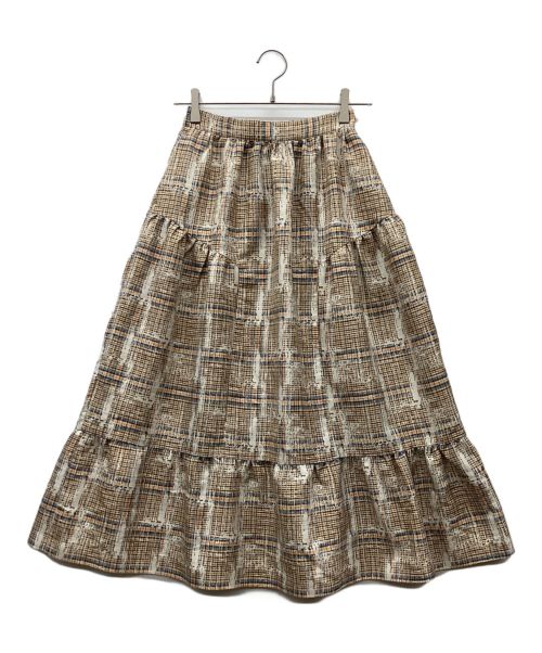 中古・古着通販】HER LIP TO (ハーリップトゥ) Plaid Jacquard Midi
