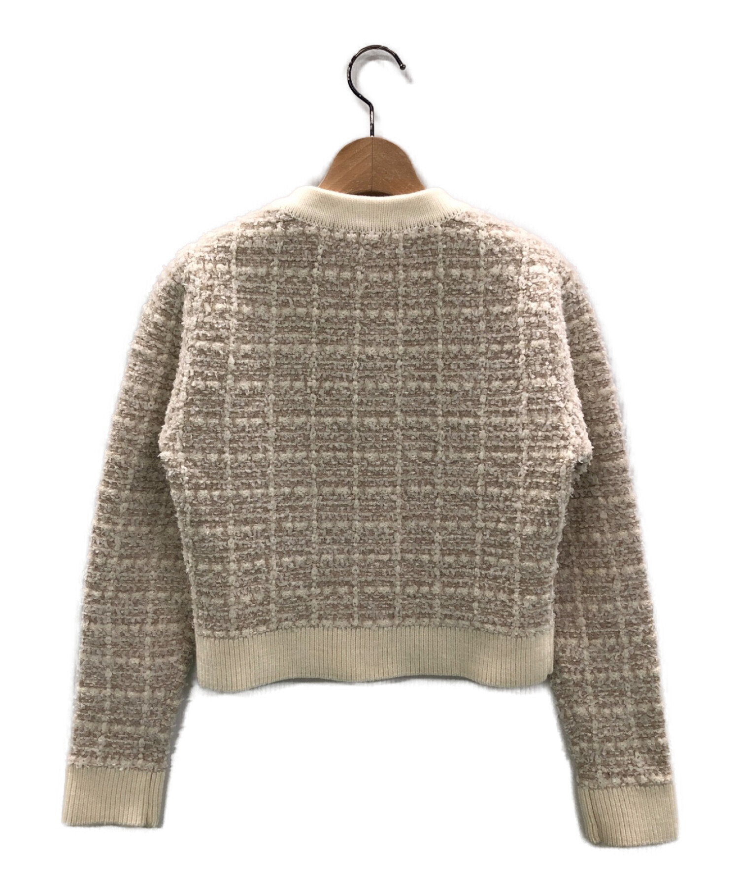 Her lip to Mercer Tweed Cardigan ツイード 中古・古着通販】Her lip to (ハーリップトゥ) Mercer Tweed Cardigan