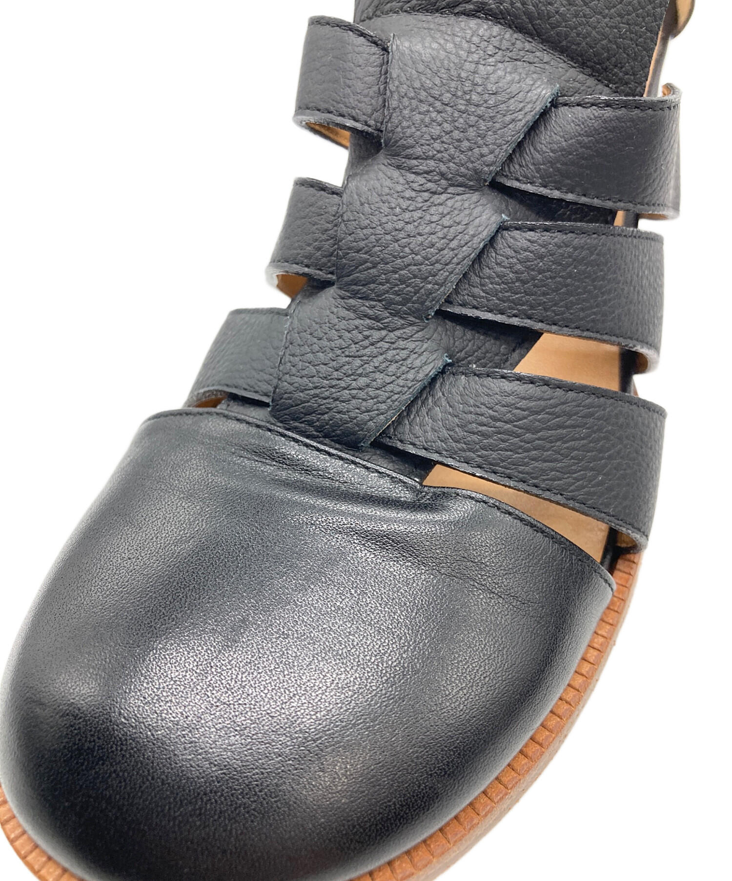 中古・古着通販】KATIM (カチム) グルカサンダル ブラック サイズ:38