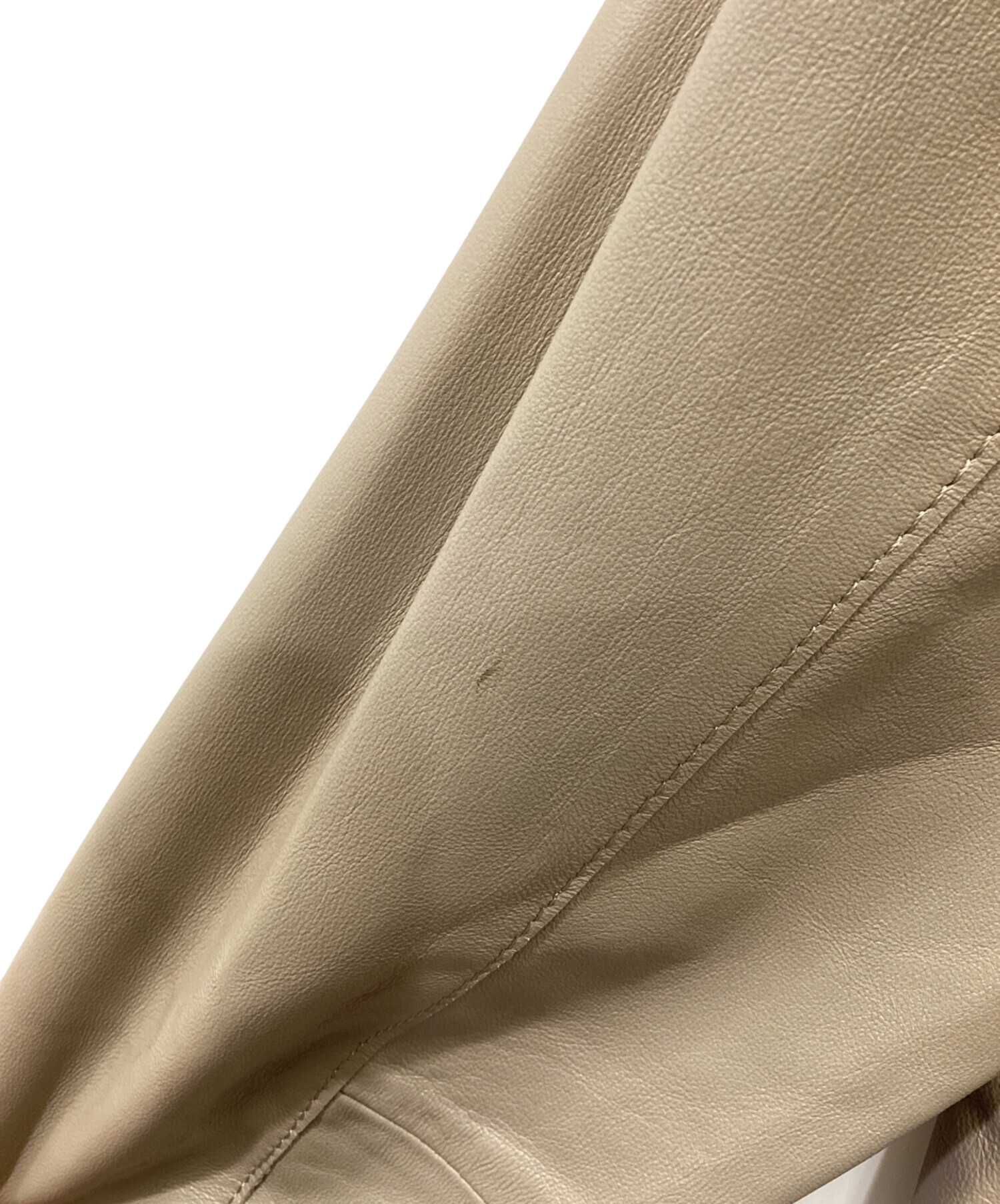 中古・古着通販】23区 (ニジュウサンク) ラムレザーダブルライダース